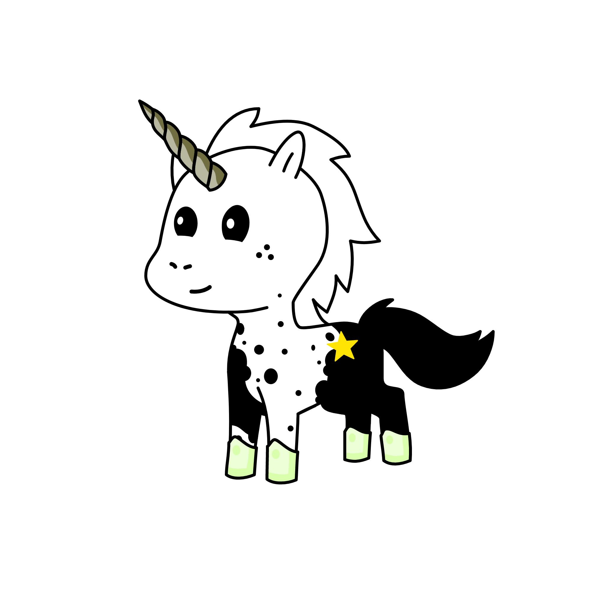 noche y día, the unicorn