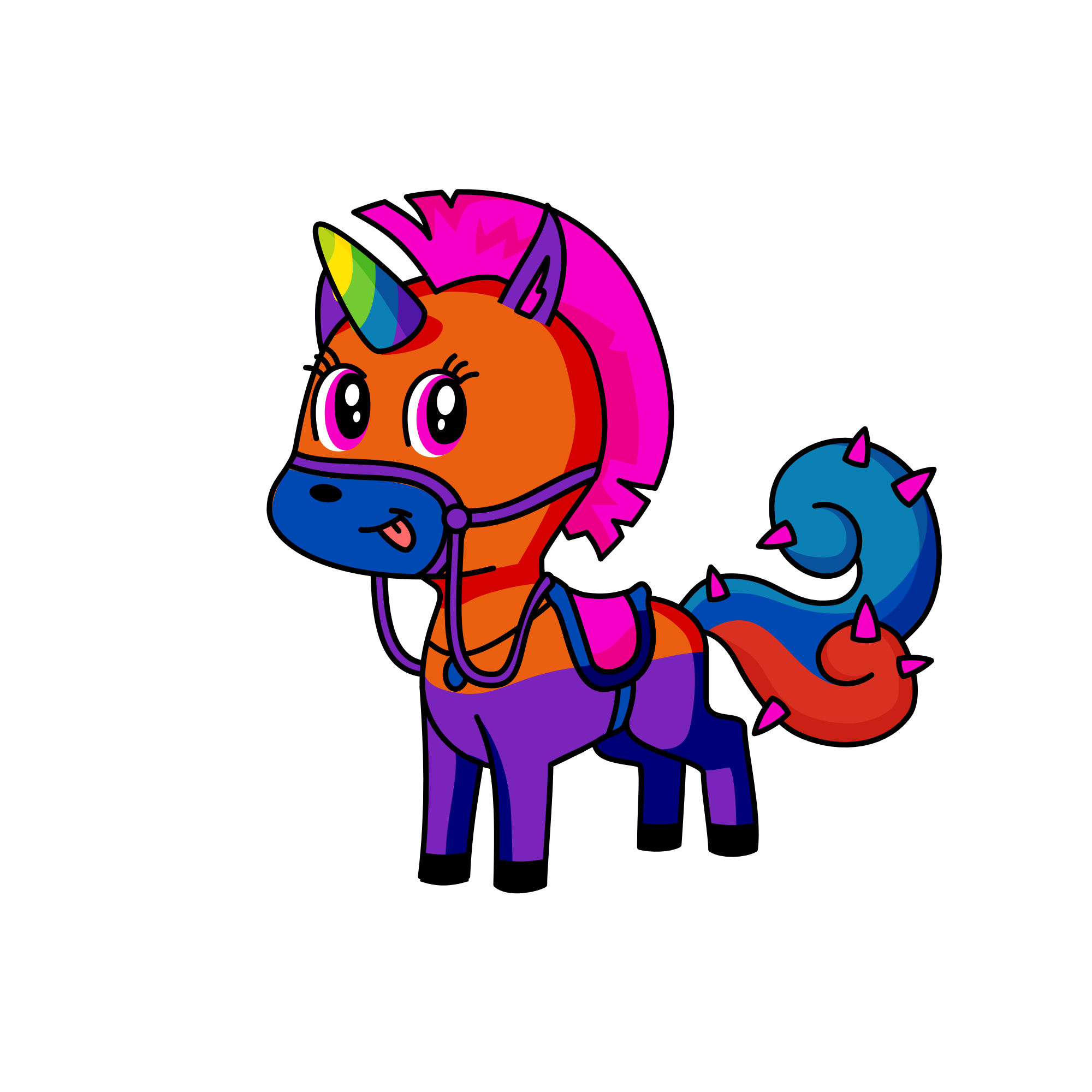 Soda, the unicorn