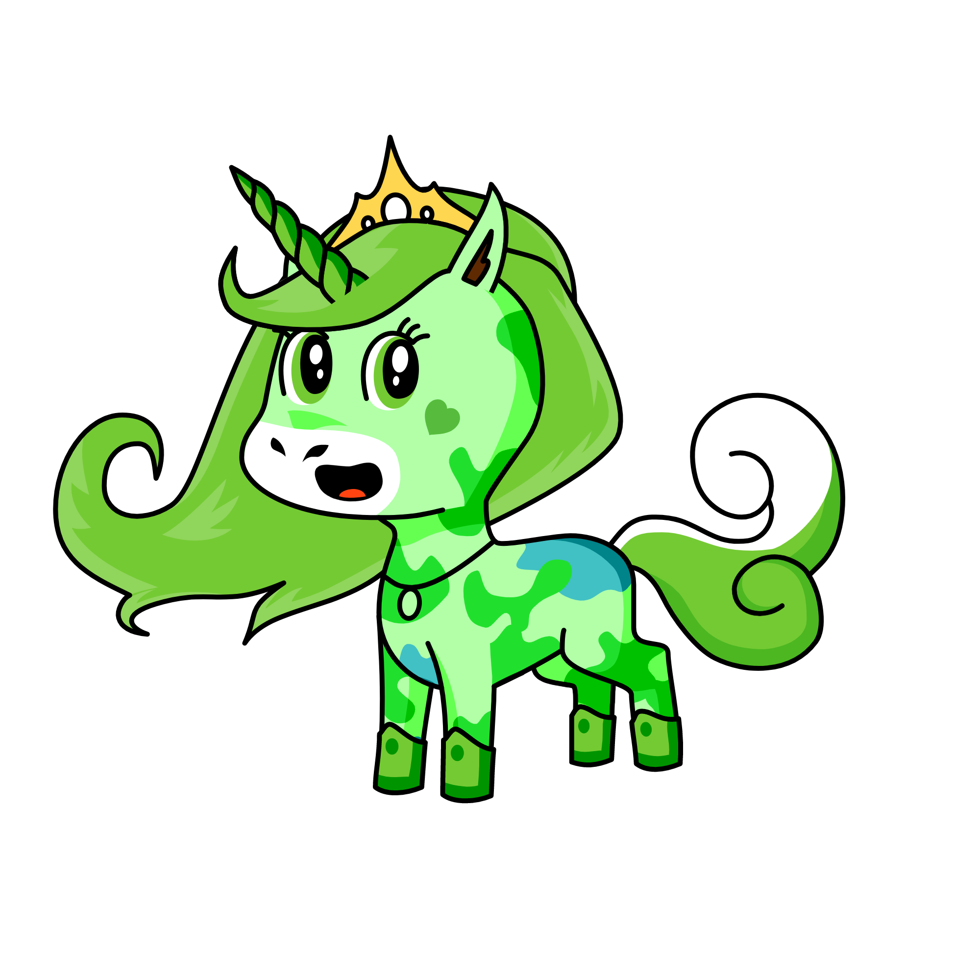 Juice, the unicorn