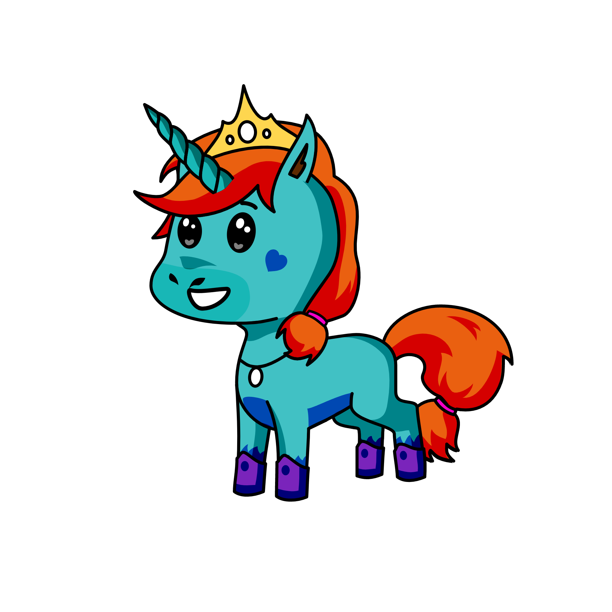 Juice's Girlfriend, the unicorn