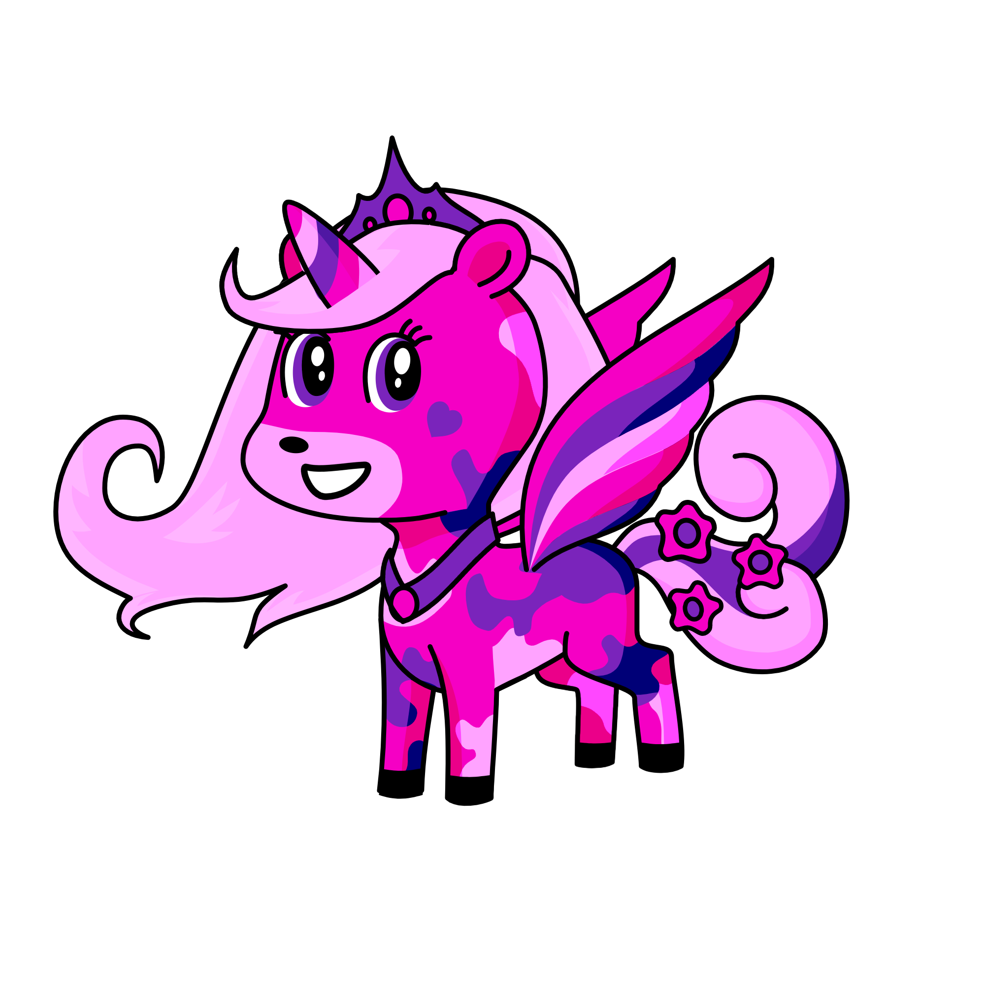 Princess Mila, the unicorn