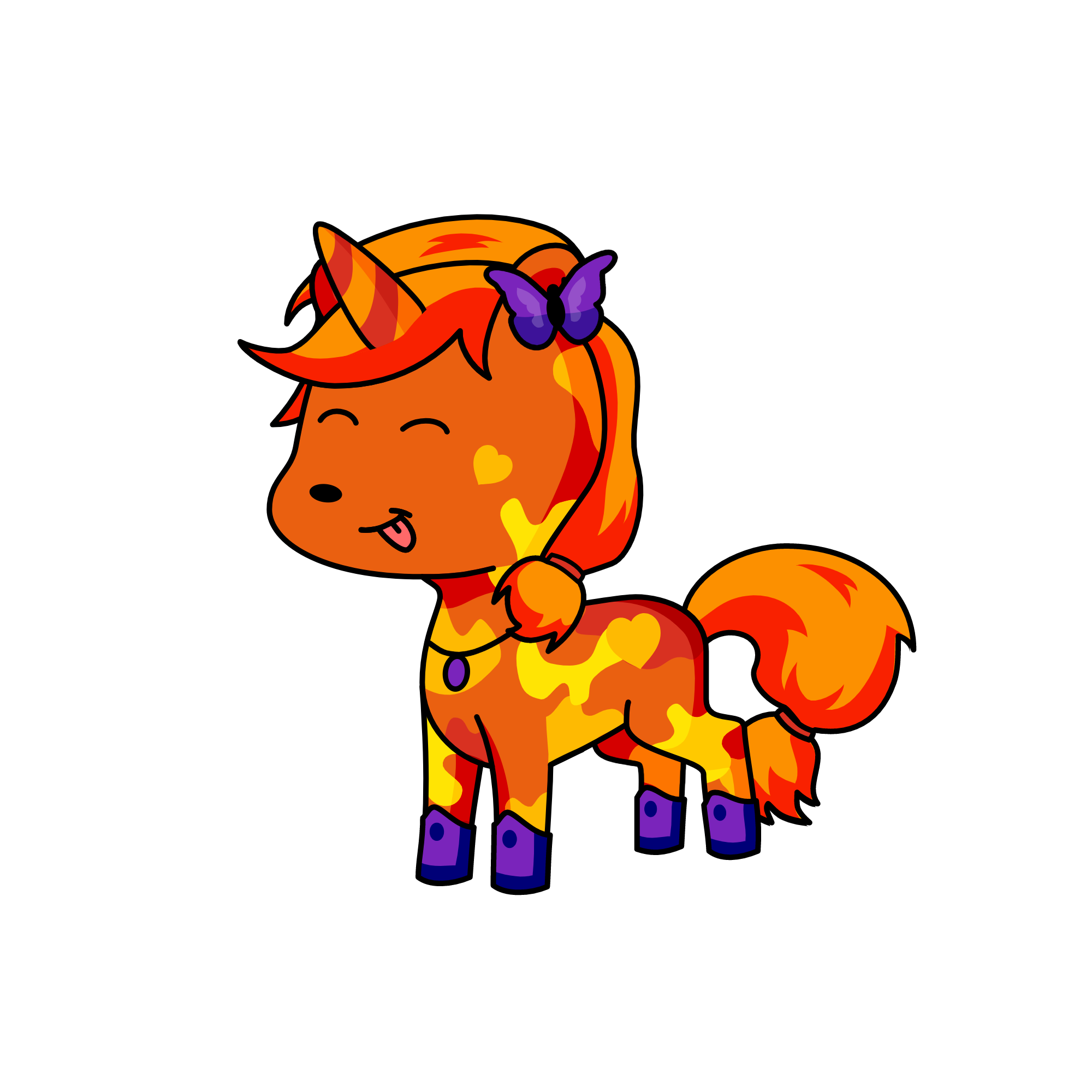 ginger, the unicorn