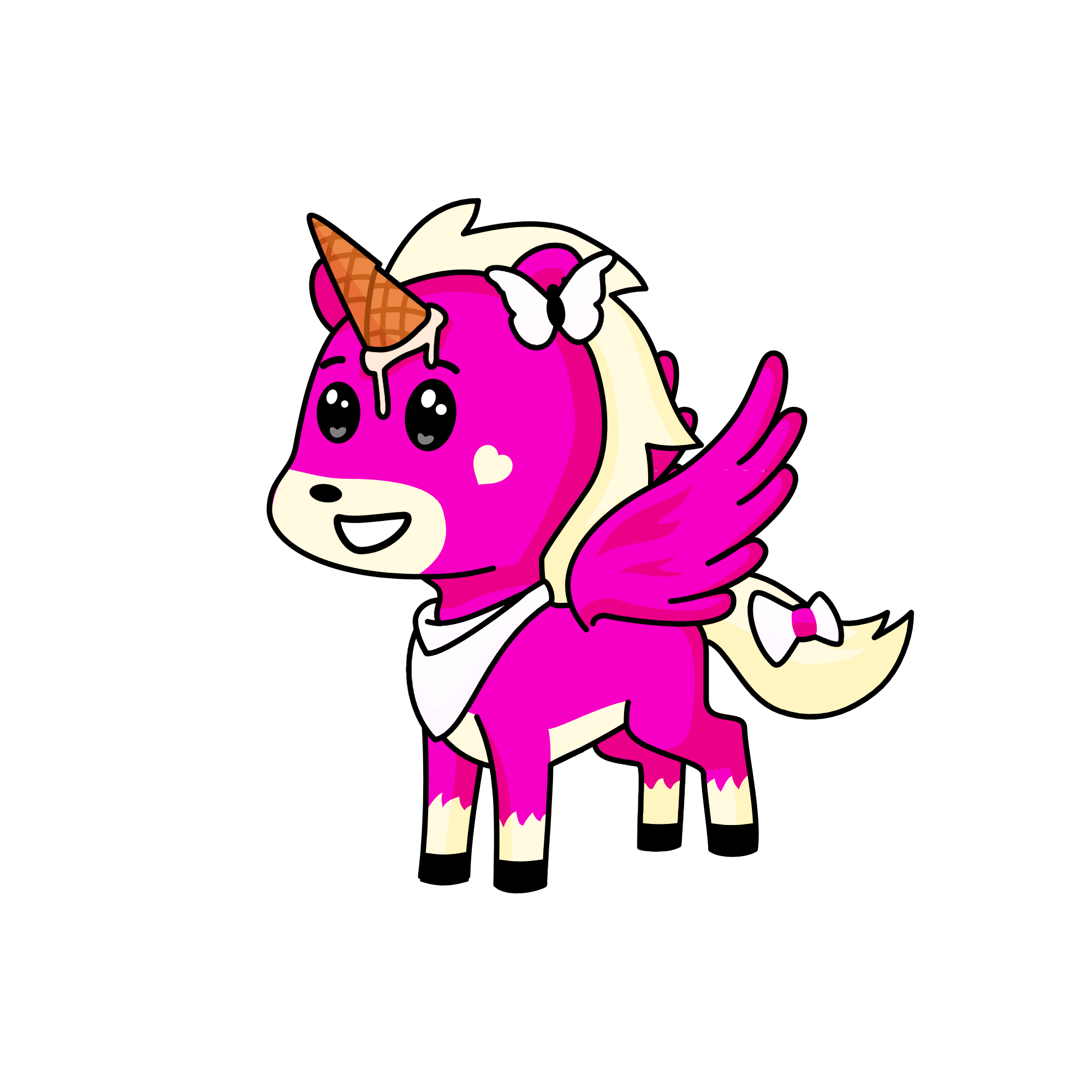 IceCream, the unicorn