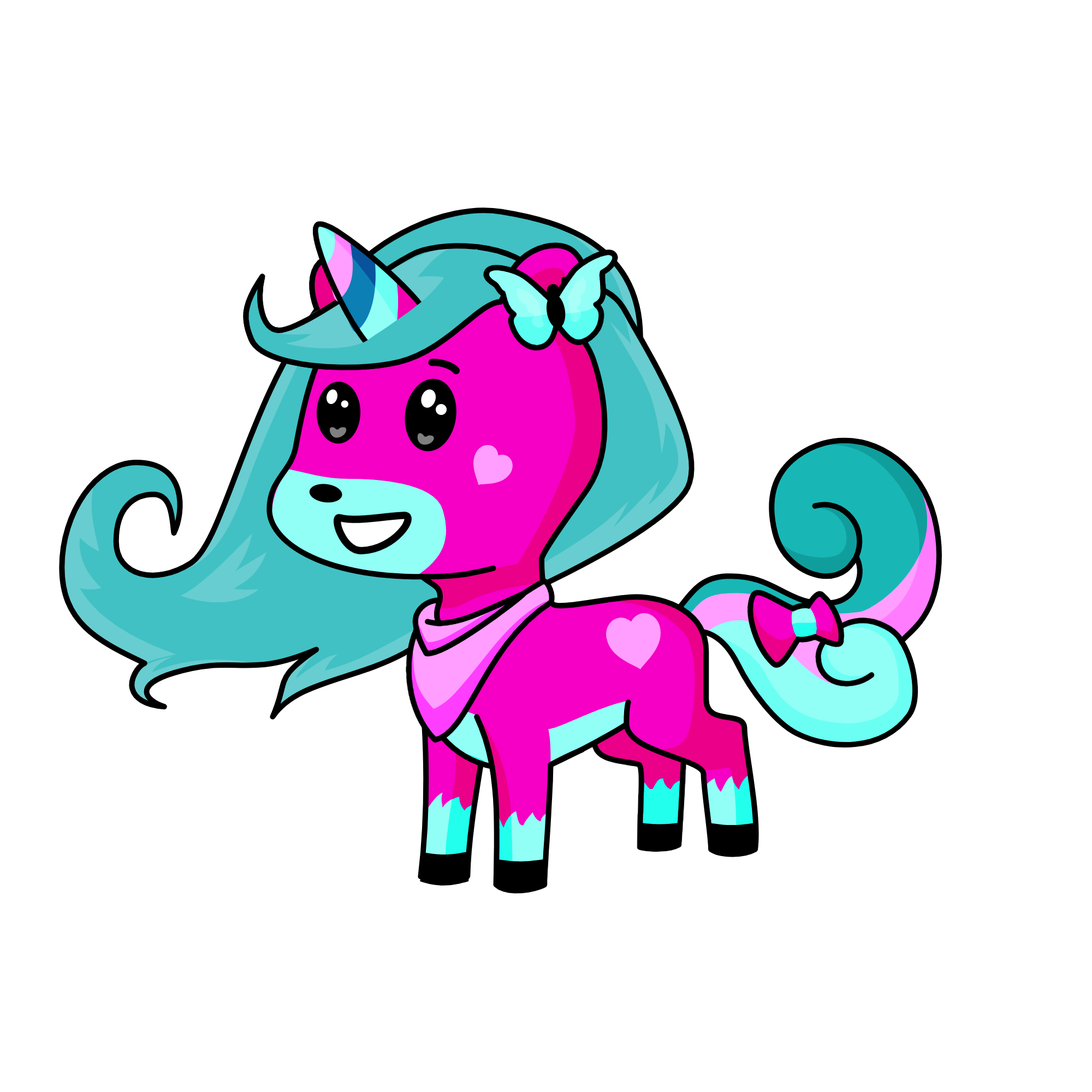 Lilly, the unicorn