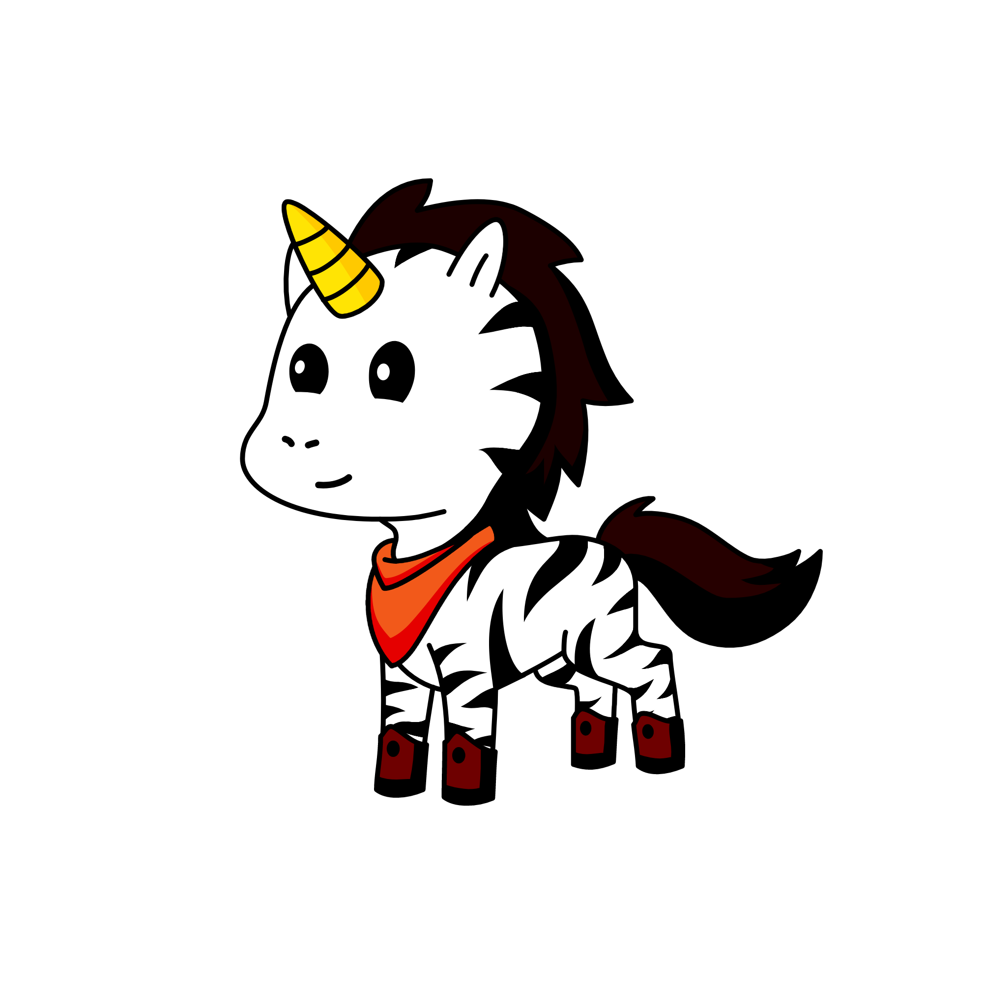 Coy boy uni, the unicorn