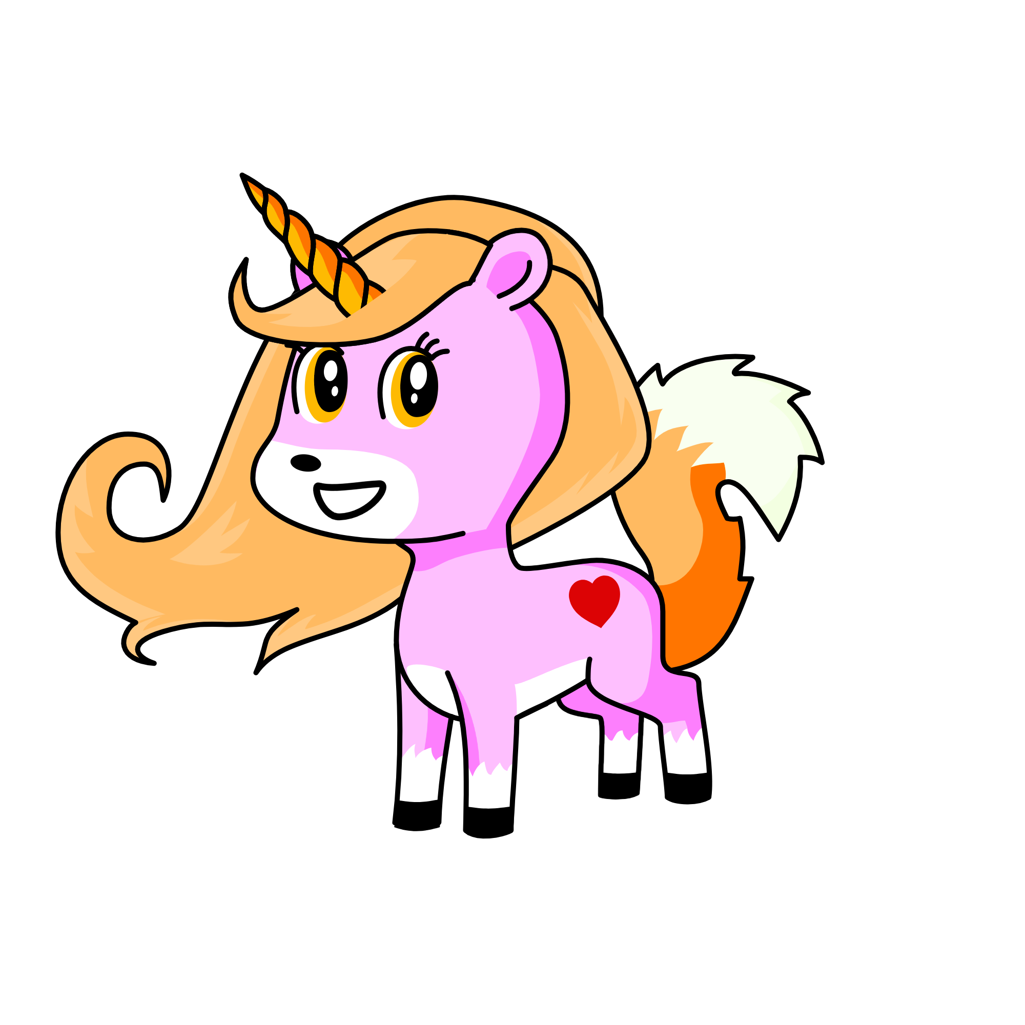FOXY, the unicorn