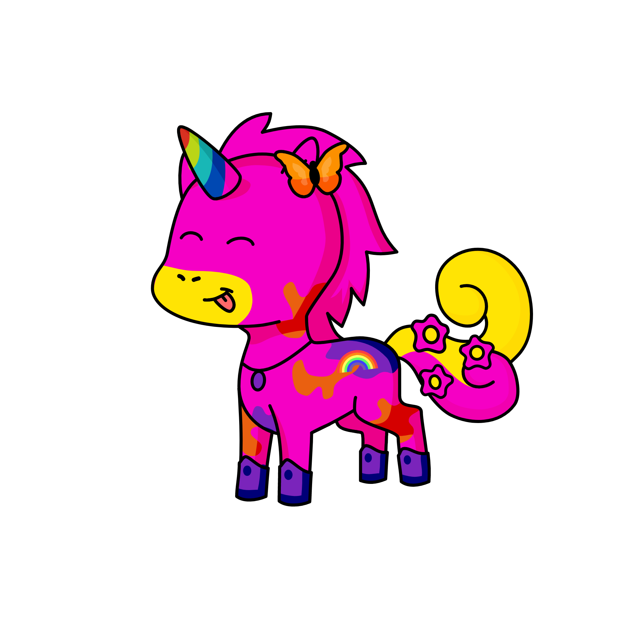 Luna Pie, the unicorn