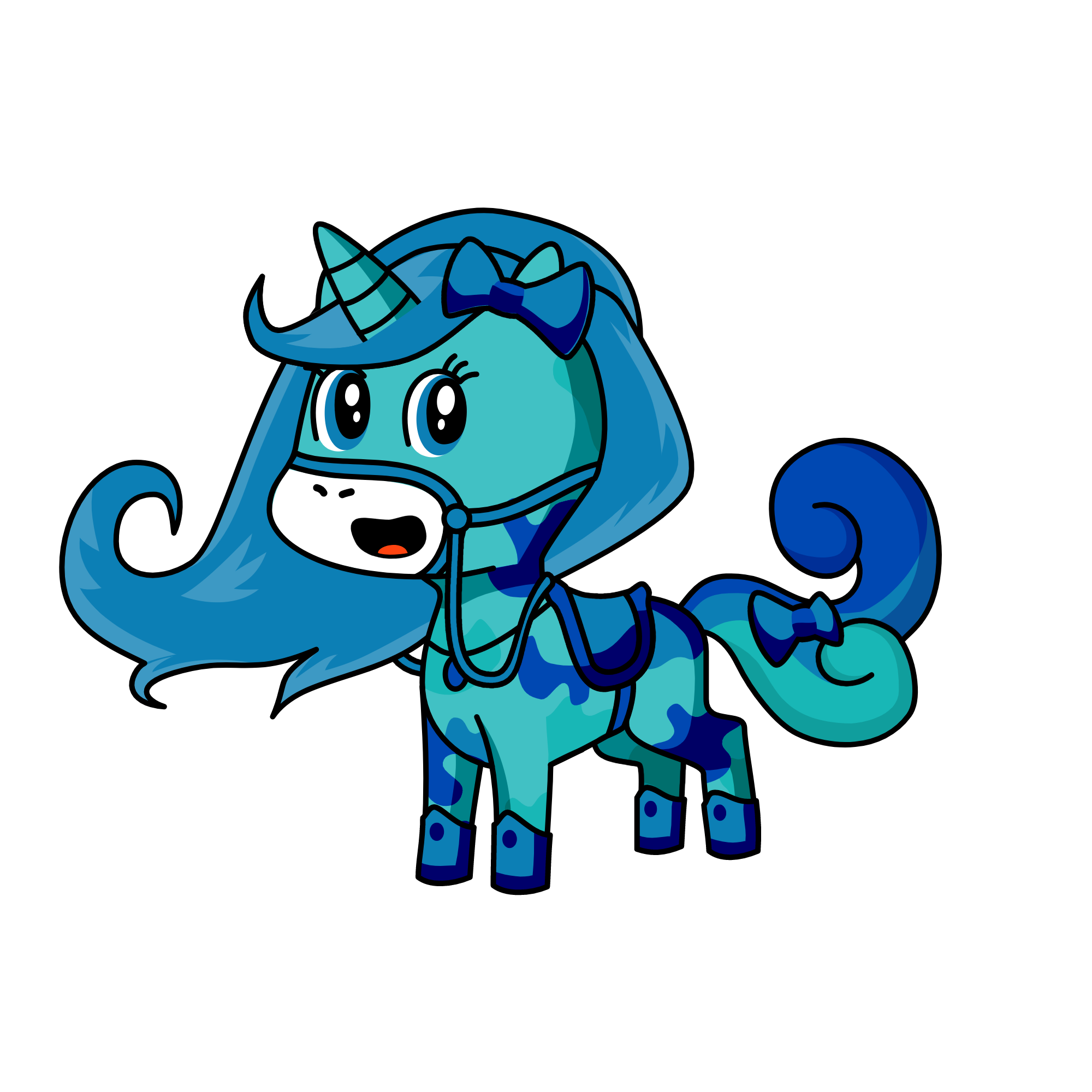 Sky, the unicorn
