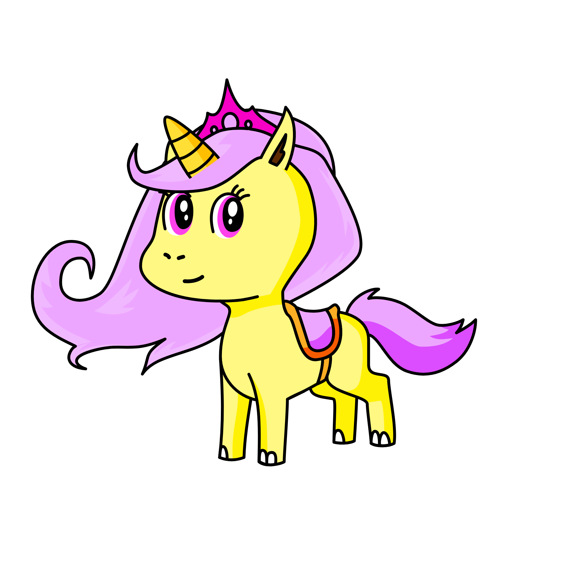 fluttershy, the unicorn