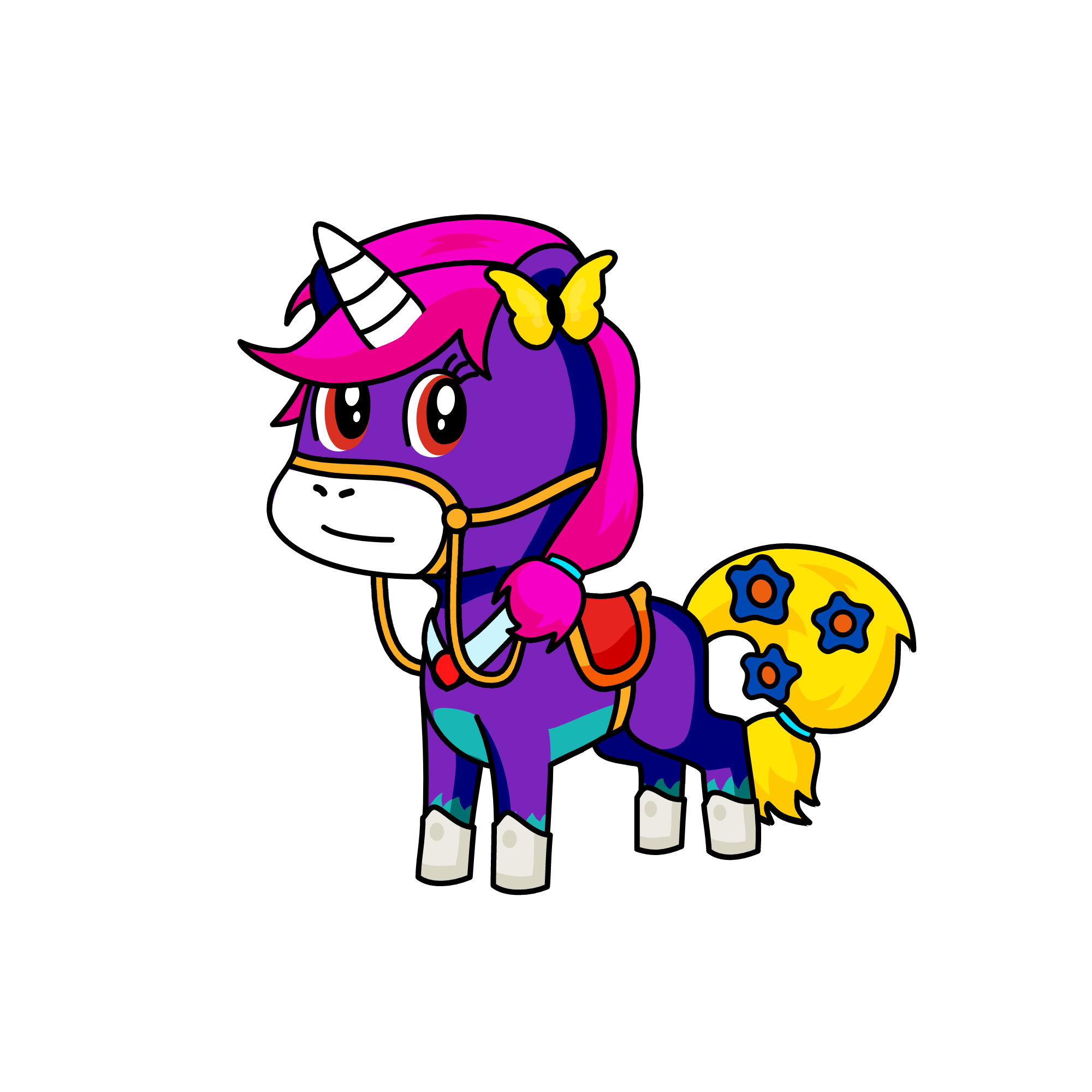 Desy, the unicorn
