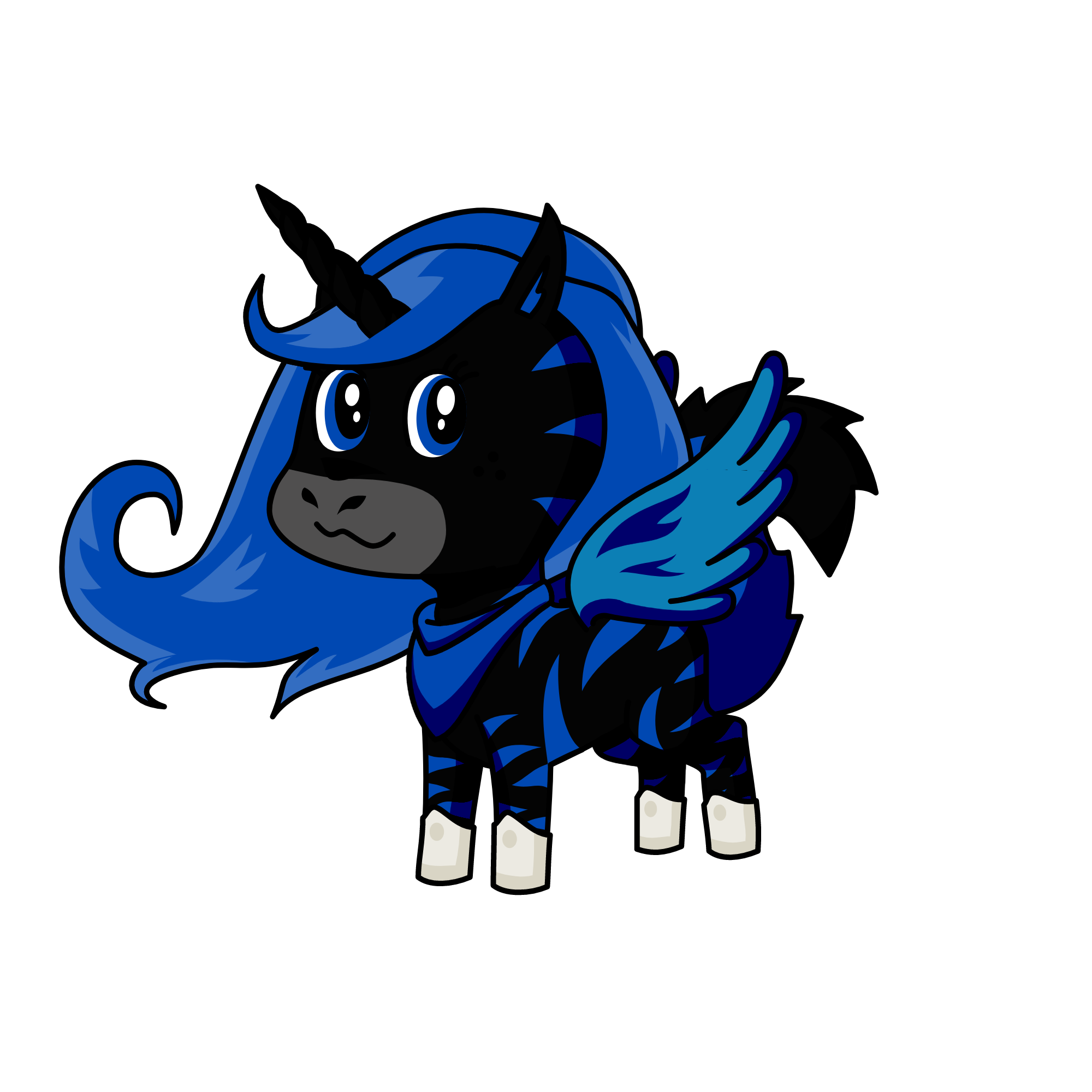 night rouge warrior, the unicorn