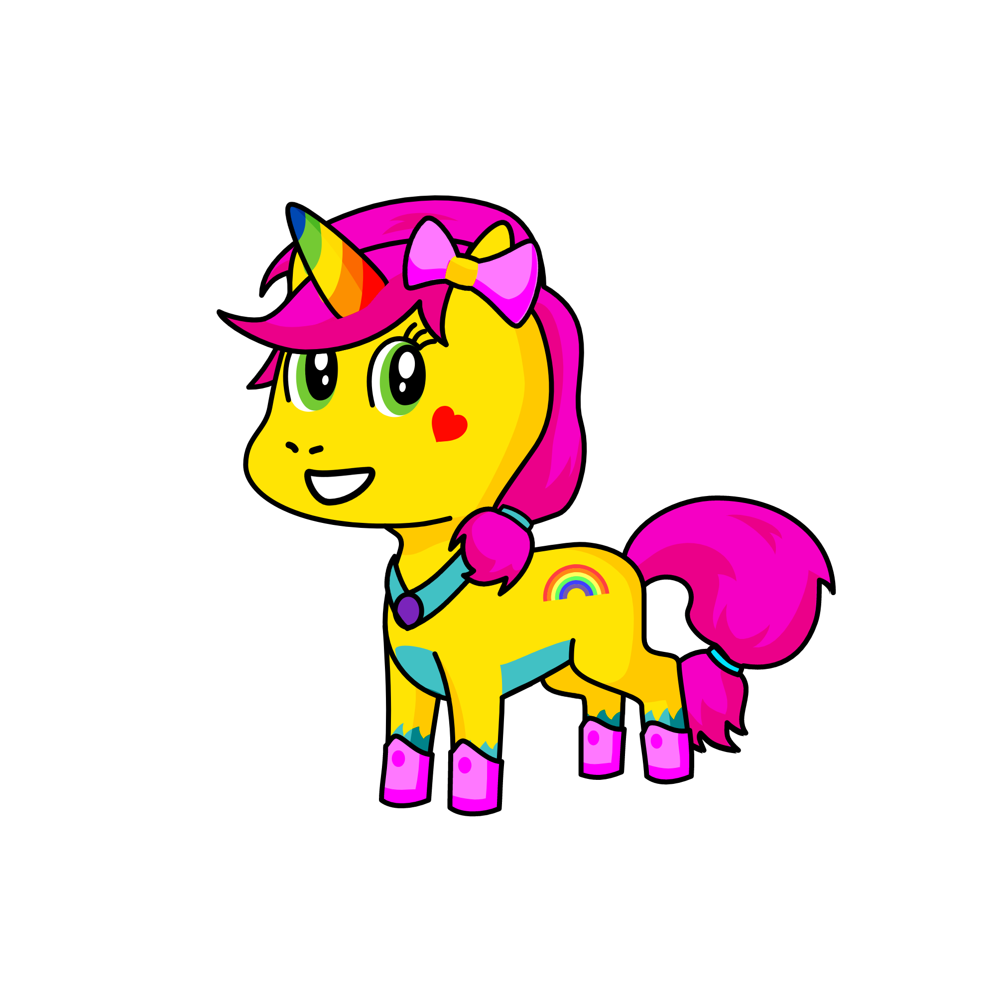 Athena, the unicorn