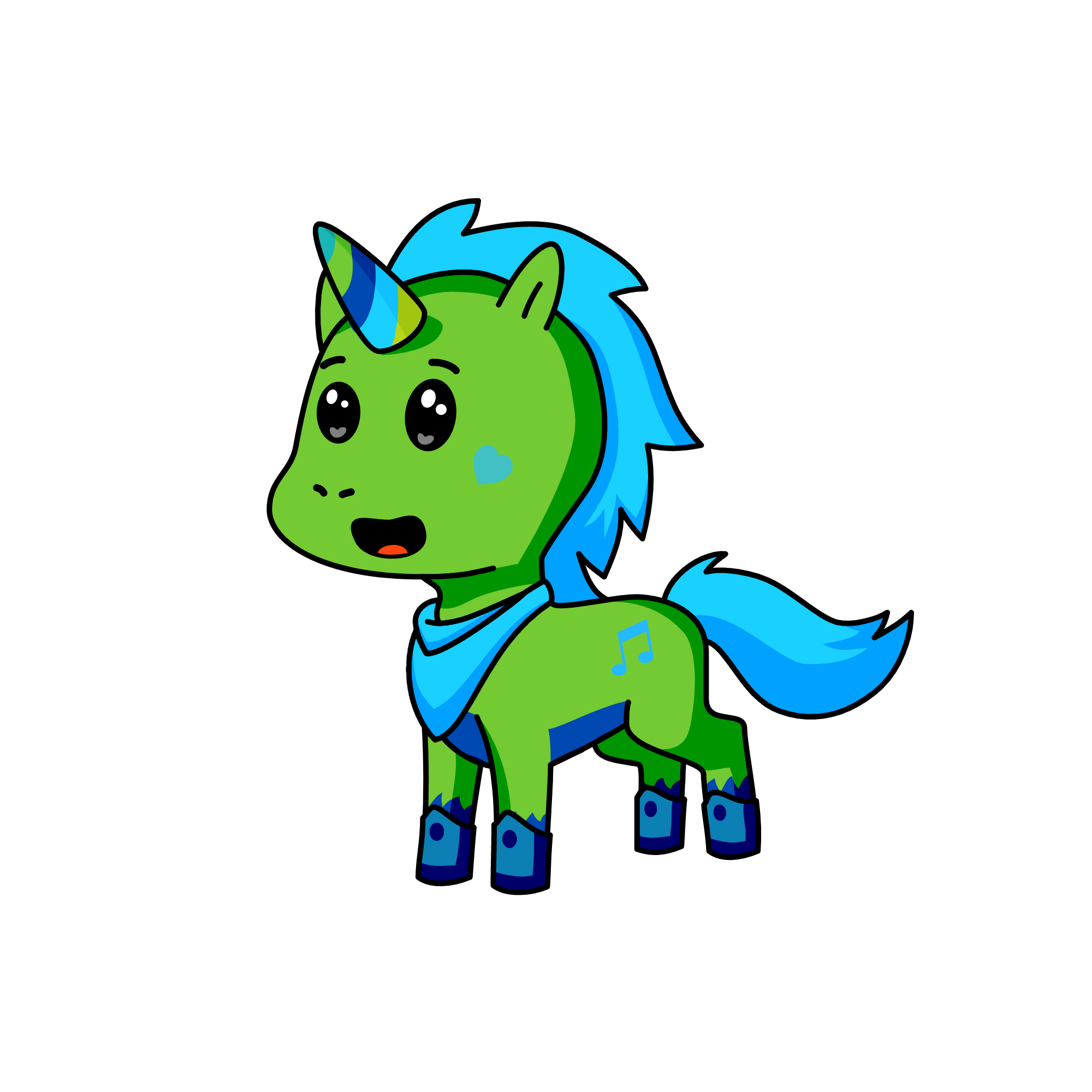 Cerby, the unicorn