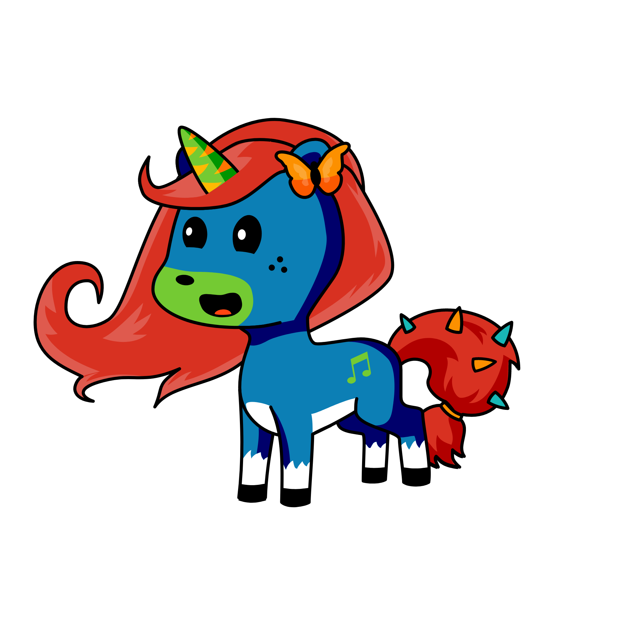 power pony, the unicorn
