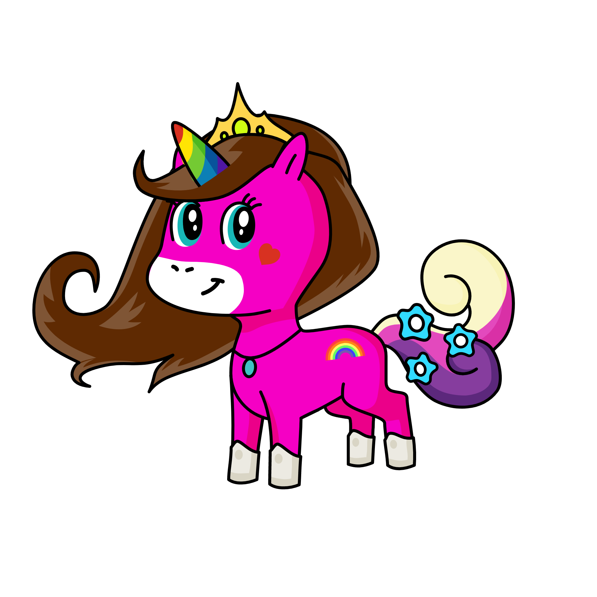 زهرا, the unicorn