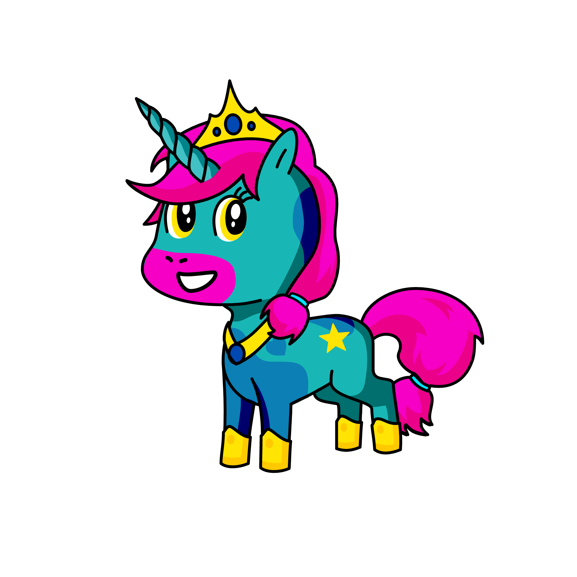 princess sky, the unicorn