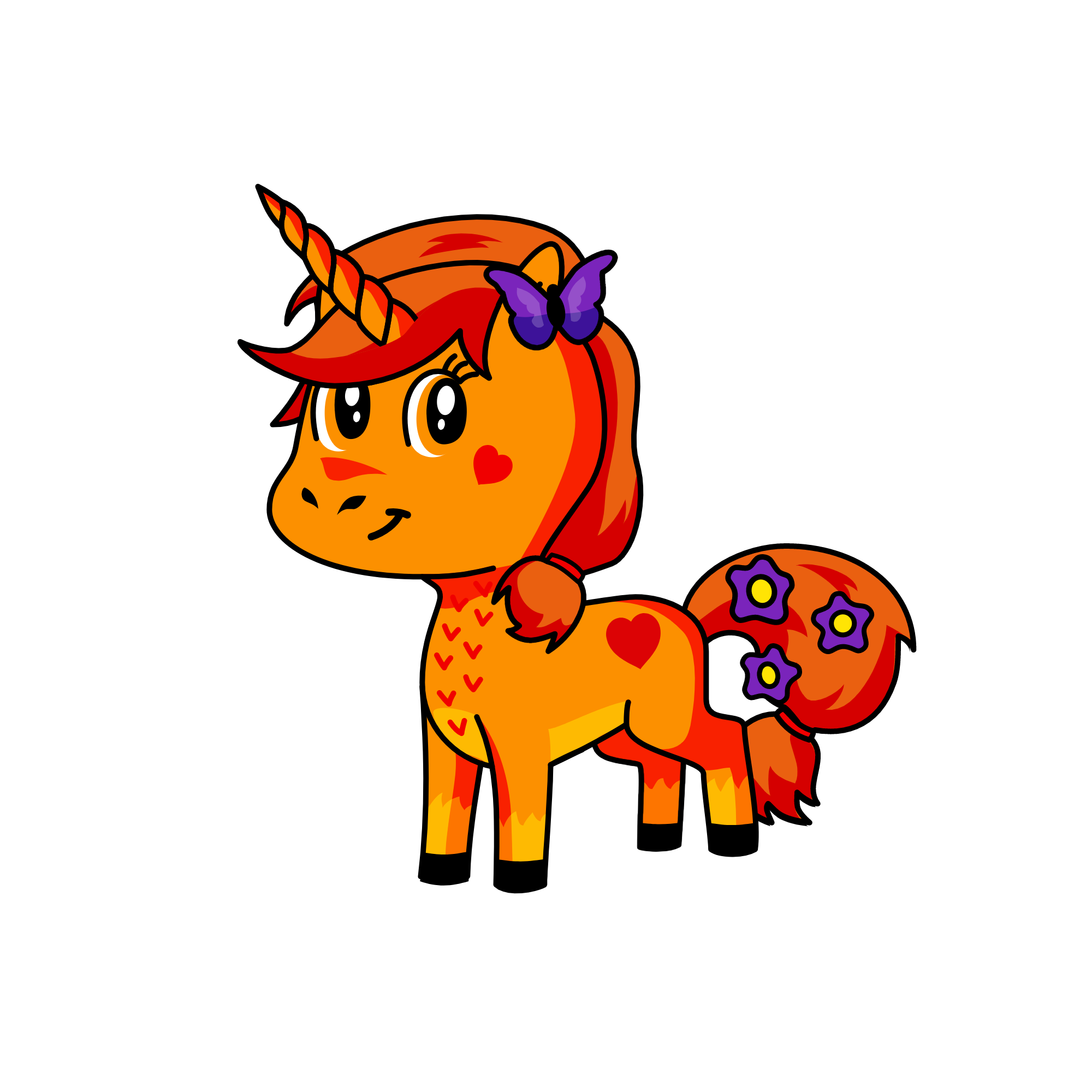 Princess Butterflytree, the unicorn