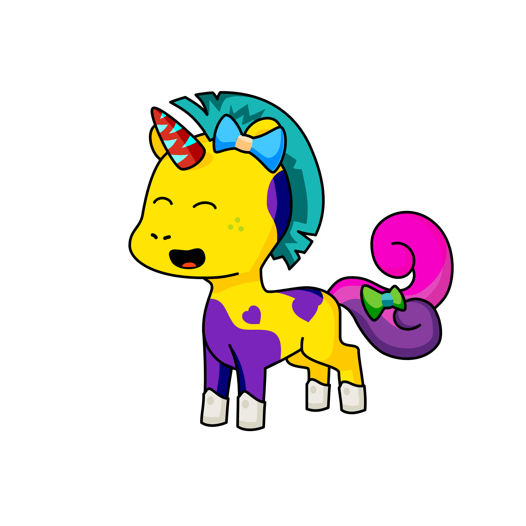 Banana, the unicorn