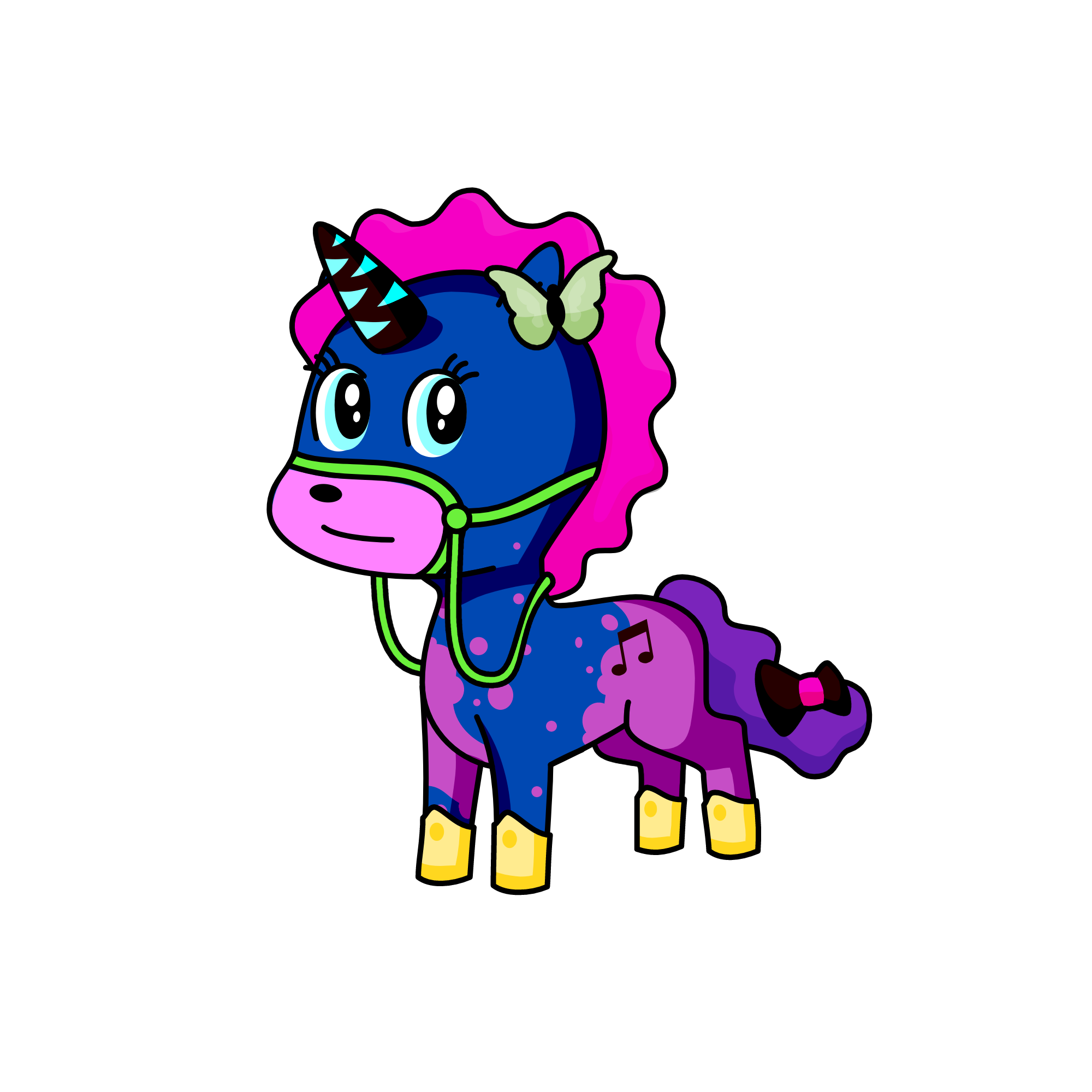 Beautiful Badiey, the unicorn