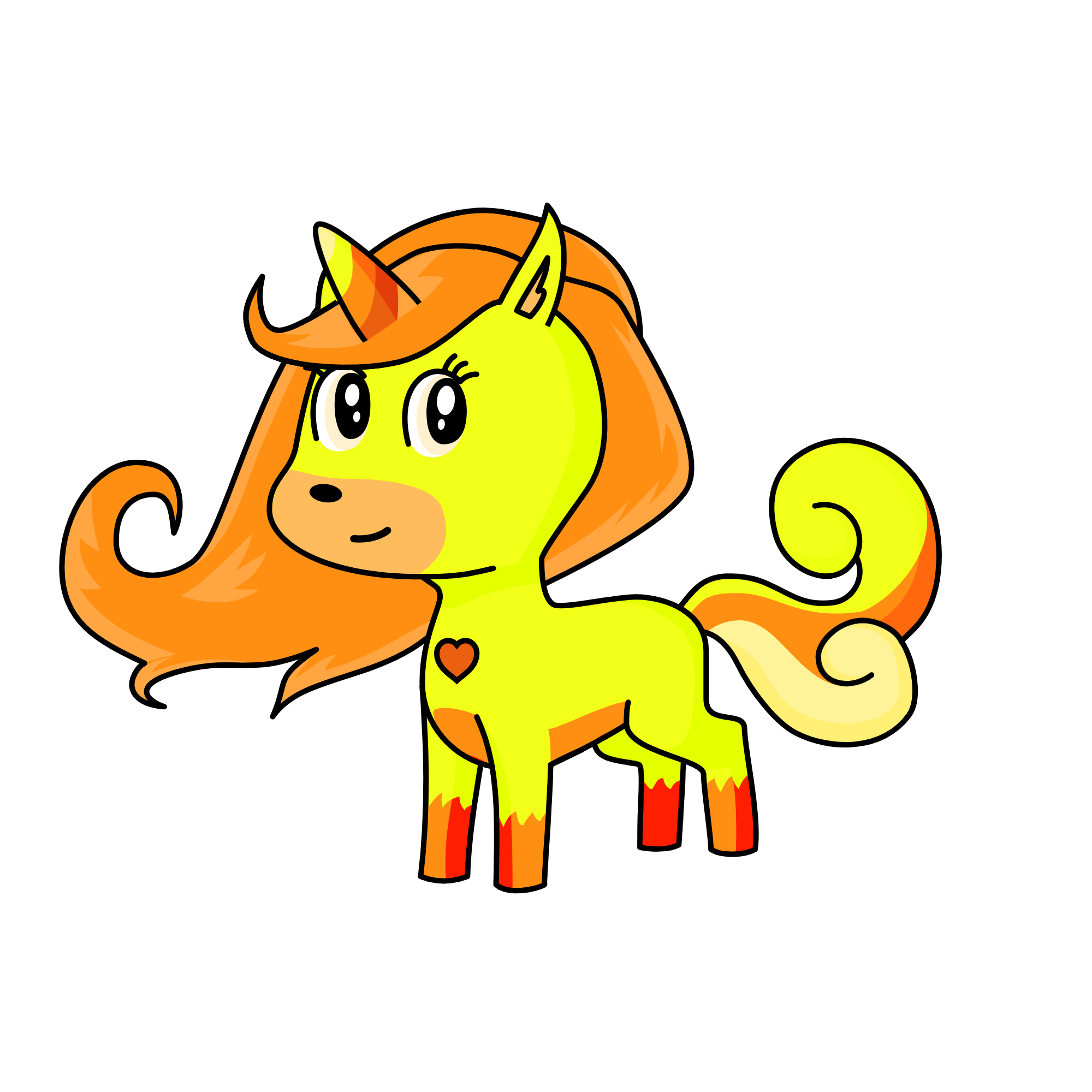 YUFIO-d=, the unicorn