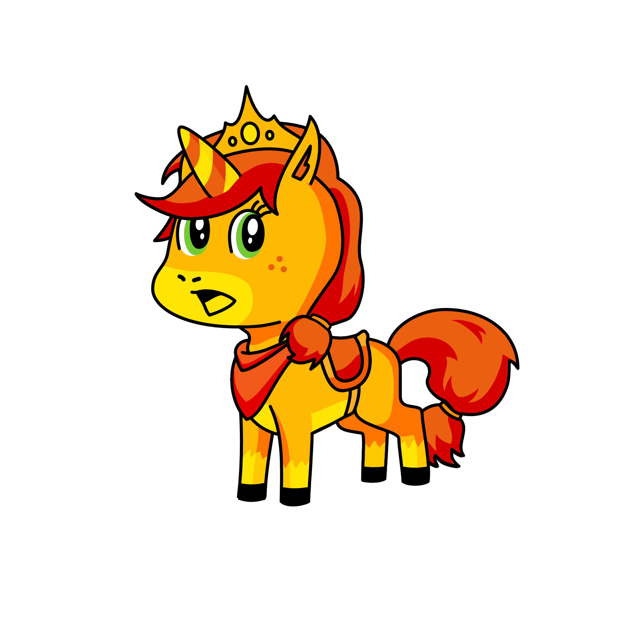 Princess's sister, the unicorn