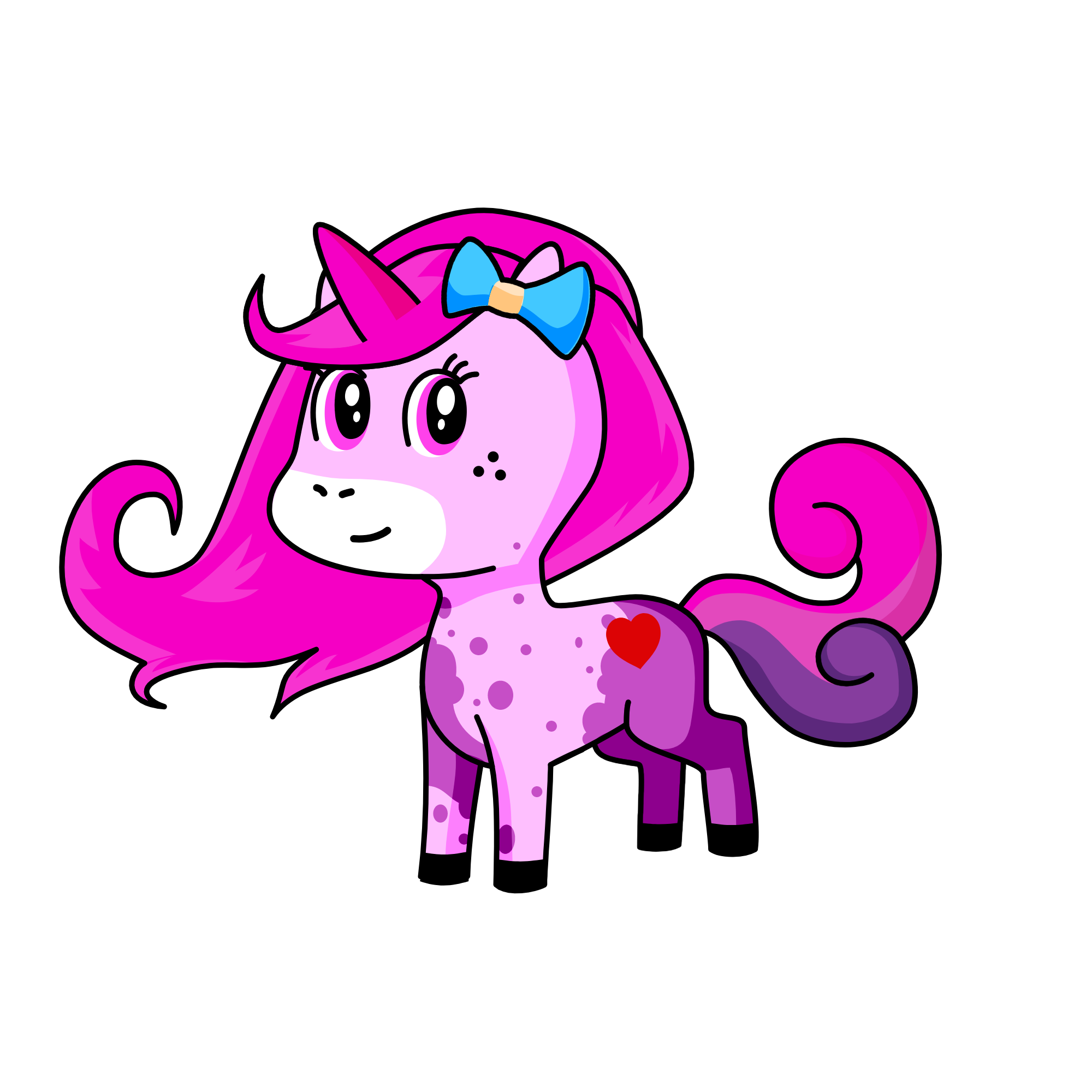 heart, the unicorn