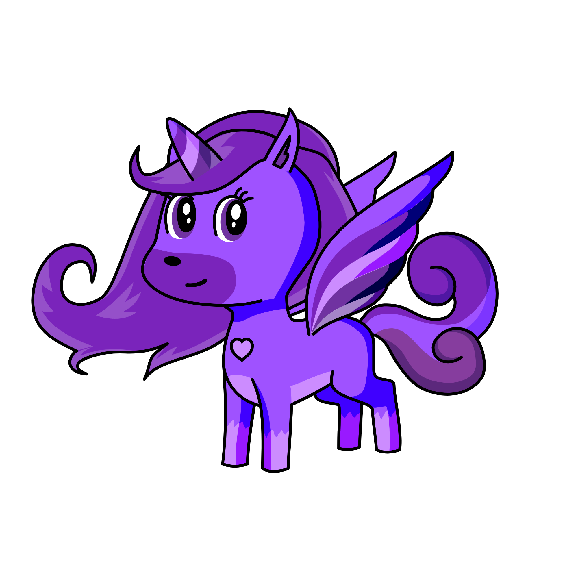 Moonlightඞ, the unicorn