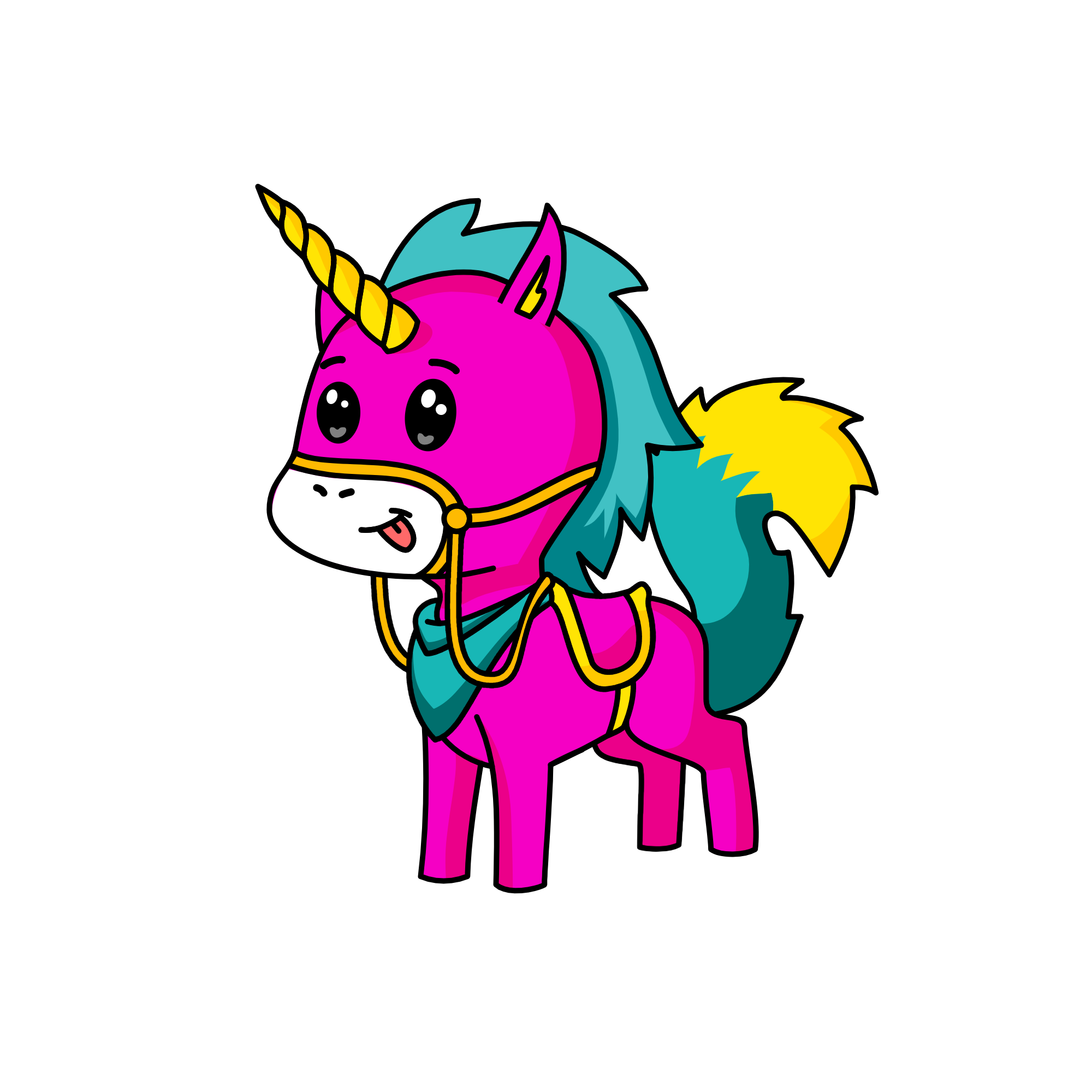 king of random, the unicorn