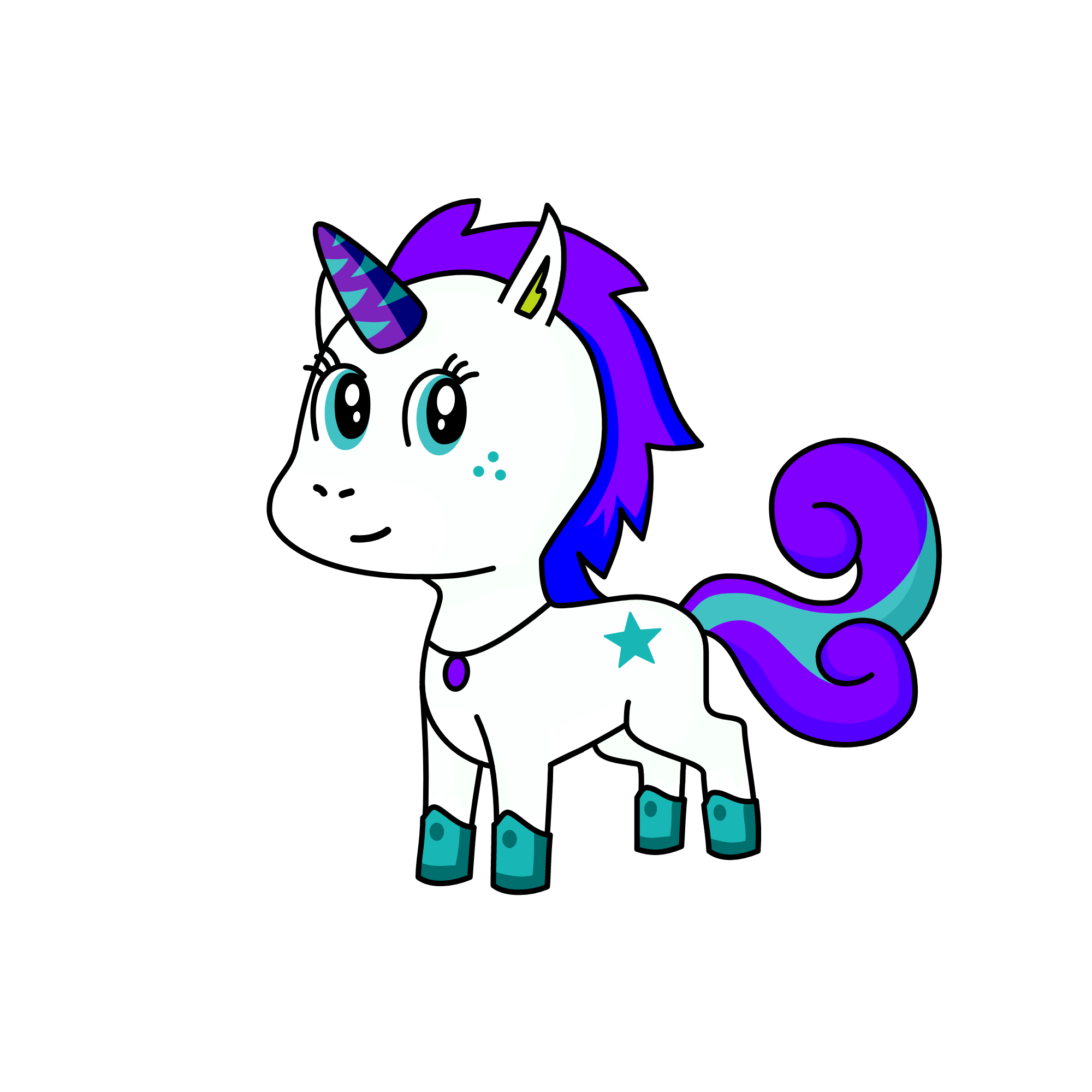 ice cream, the unicorn