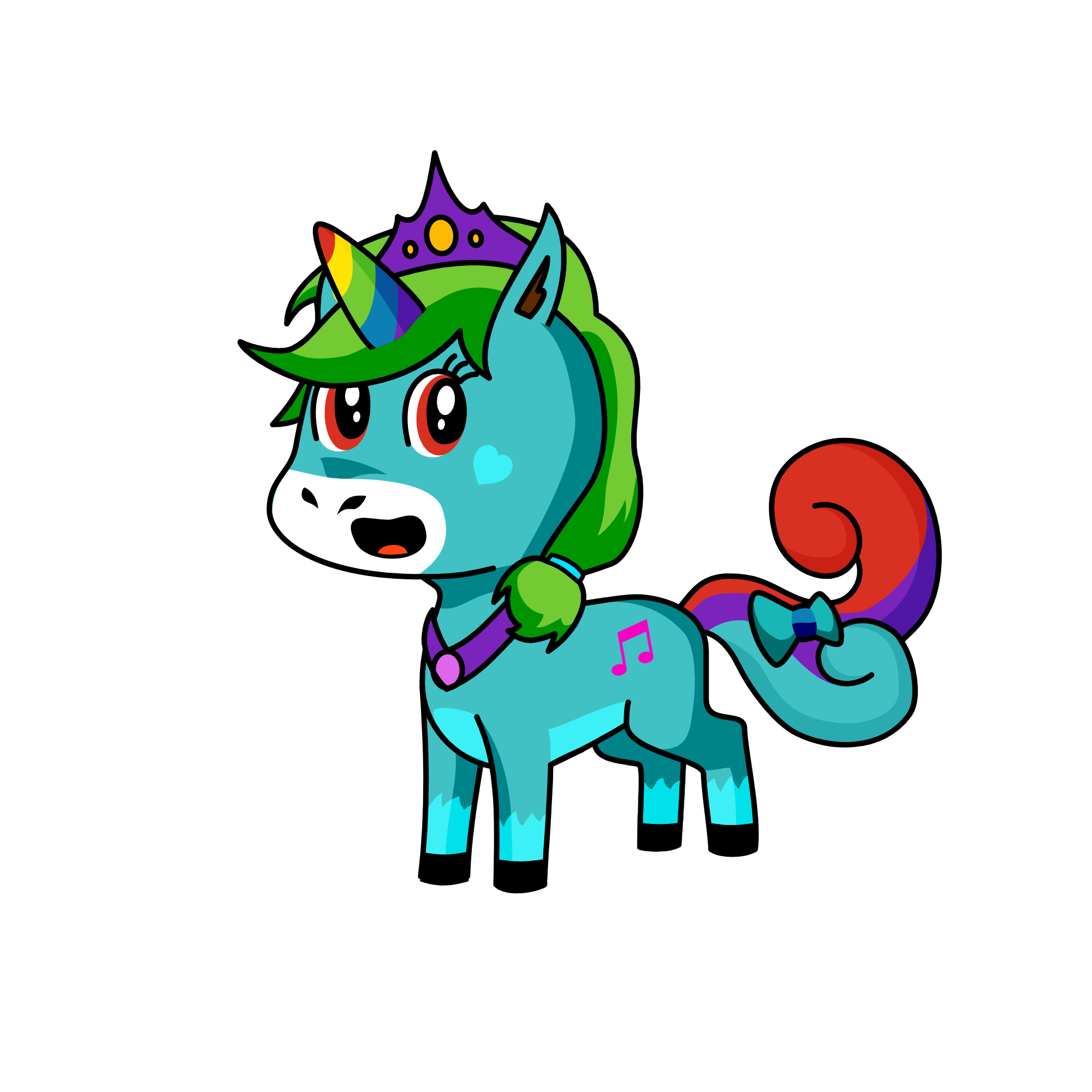 multy flash, the unicorn