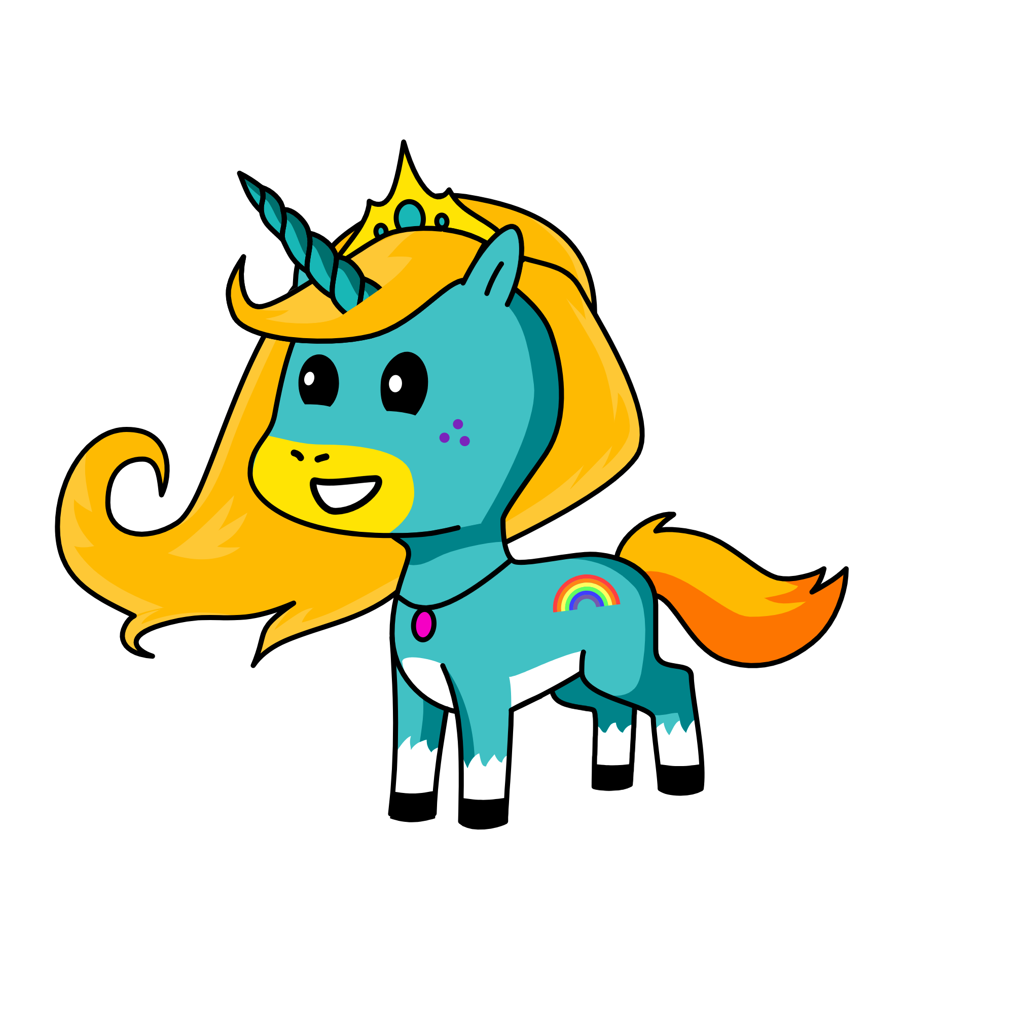 Calliope, the unicorn