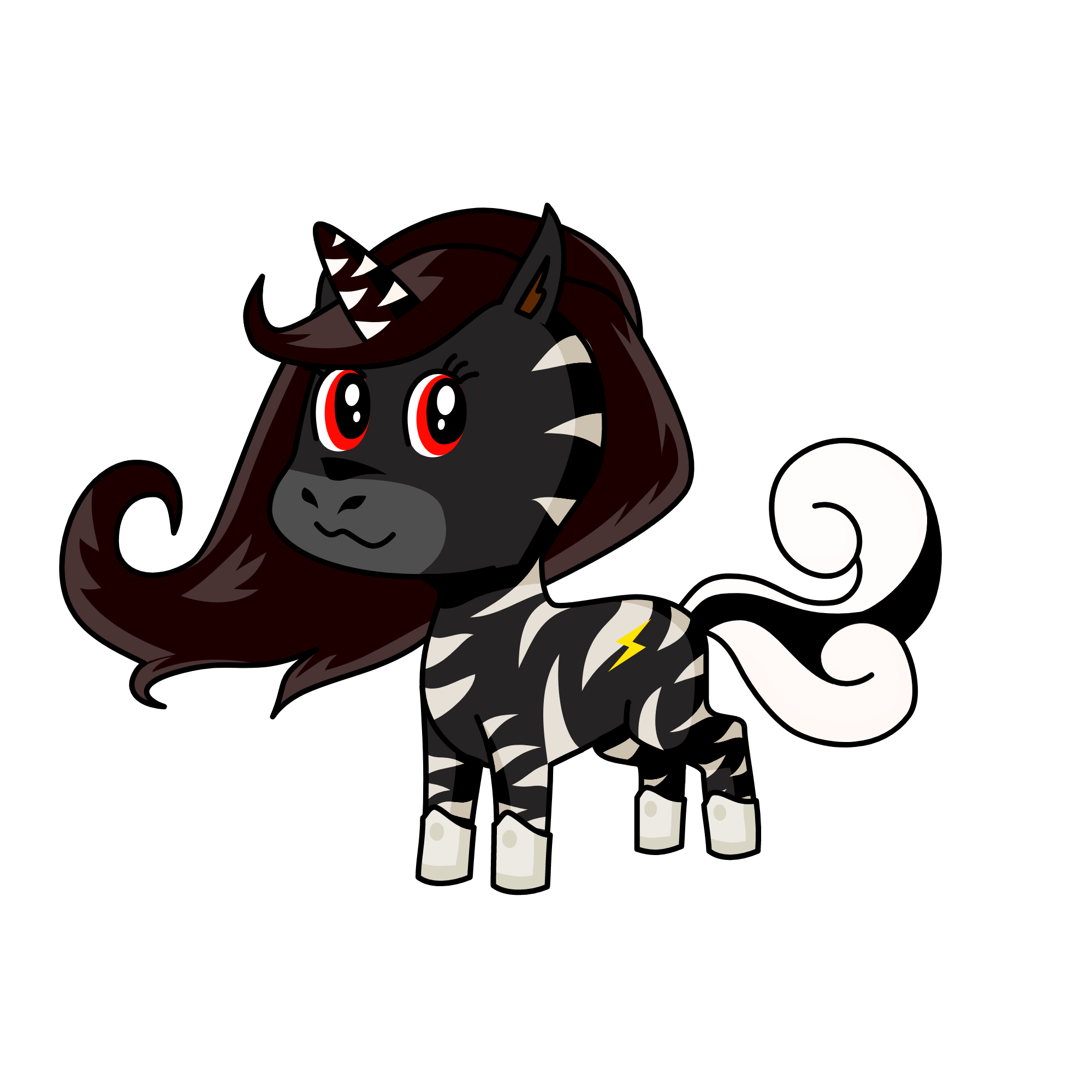 Shadow, the unicorn