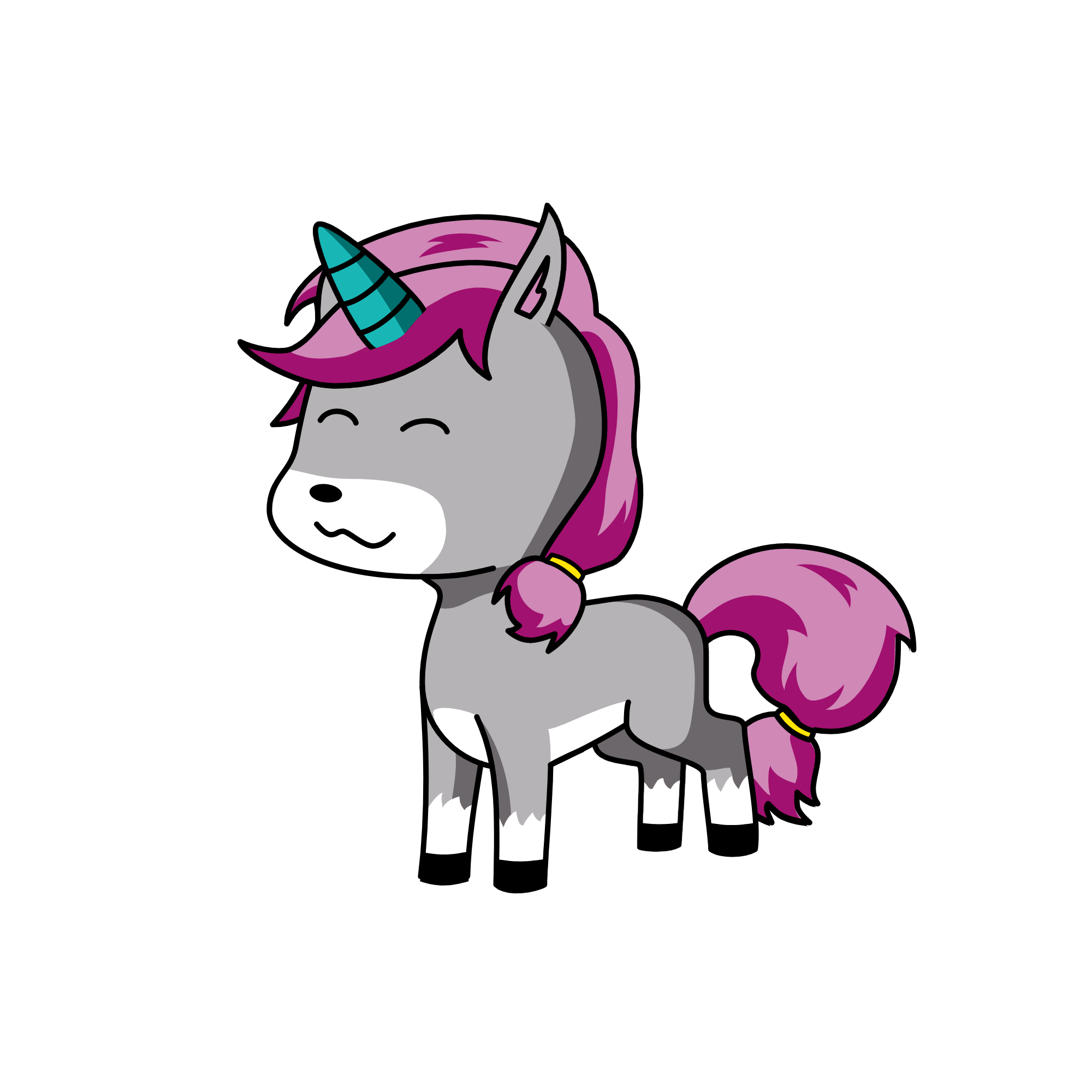 hybird's sister, the unicorn