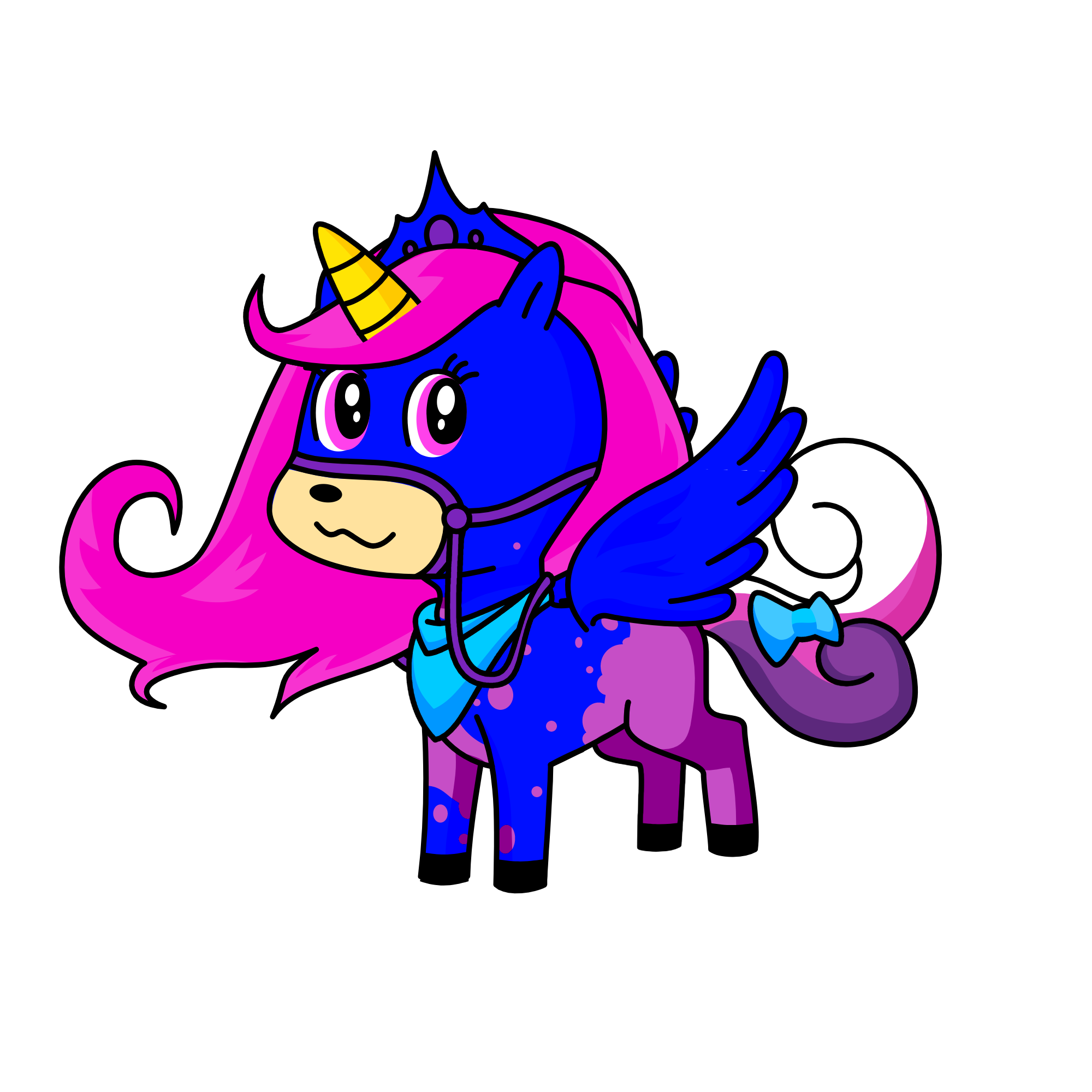 night shine, the unicorn