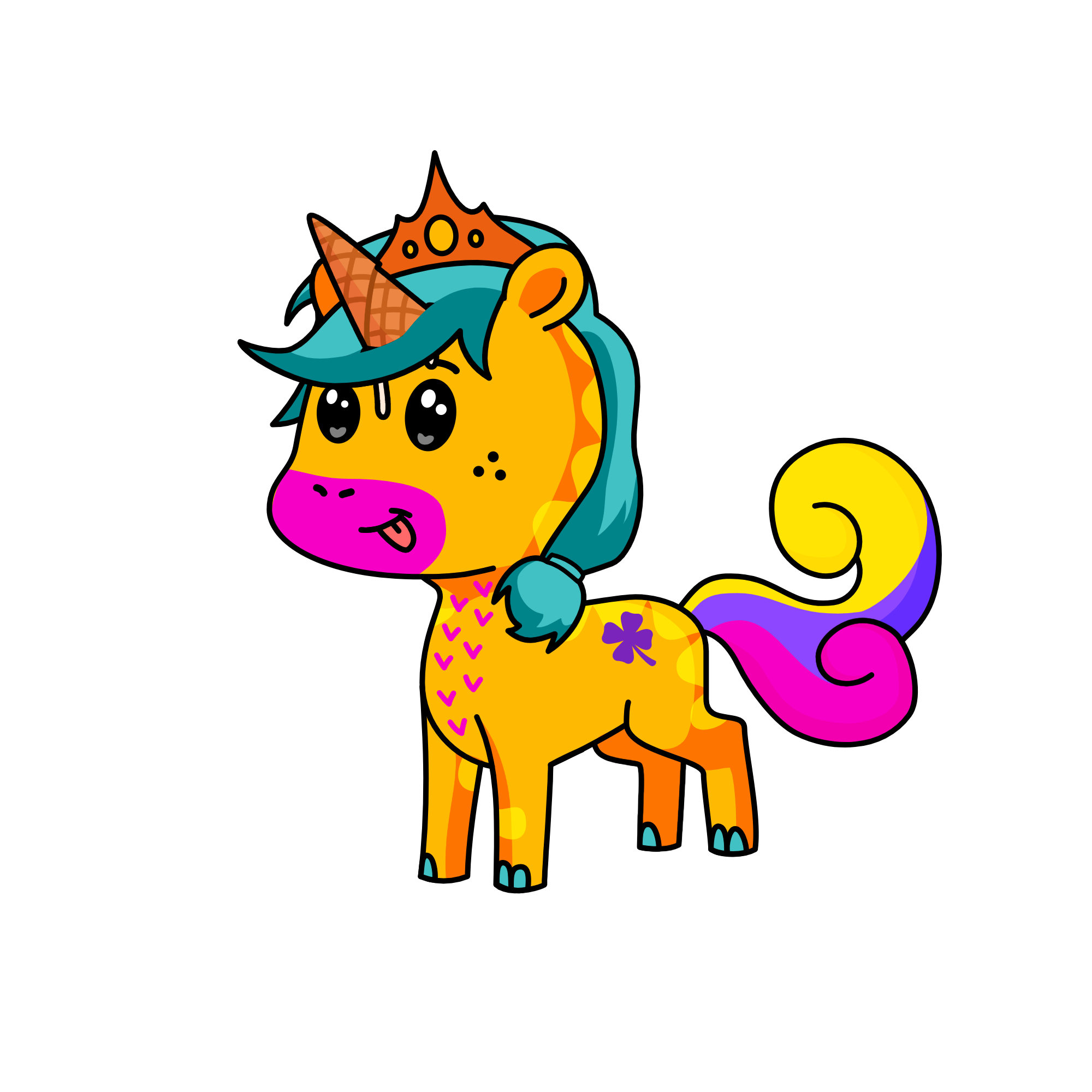 Aura, the unicorn