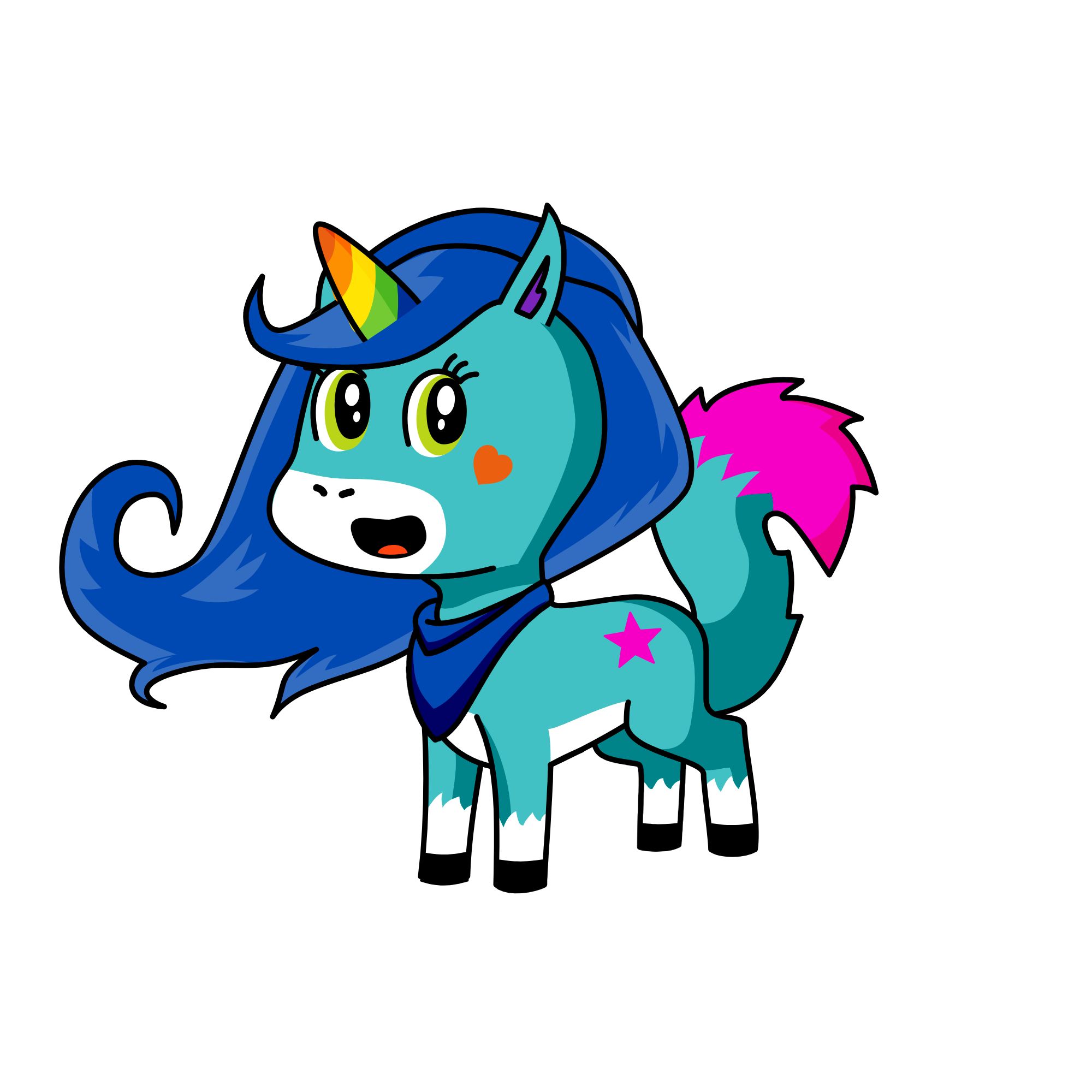 mysterious, the unicorn