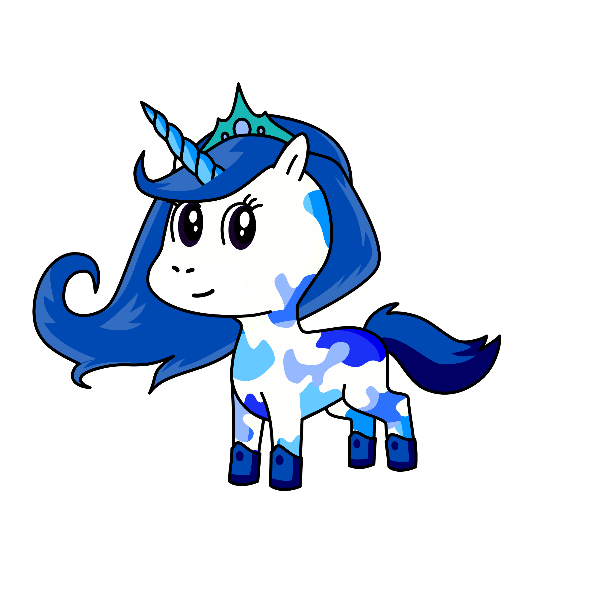 Ice Queen, the unicorn