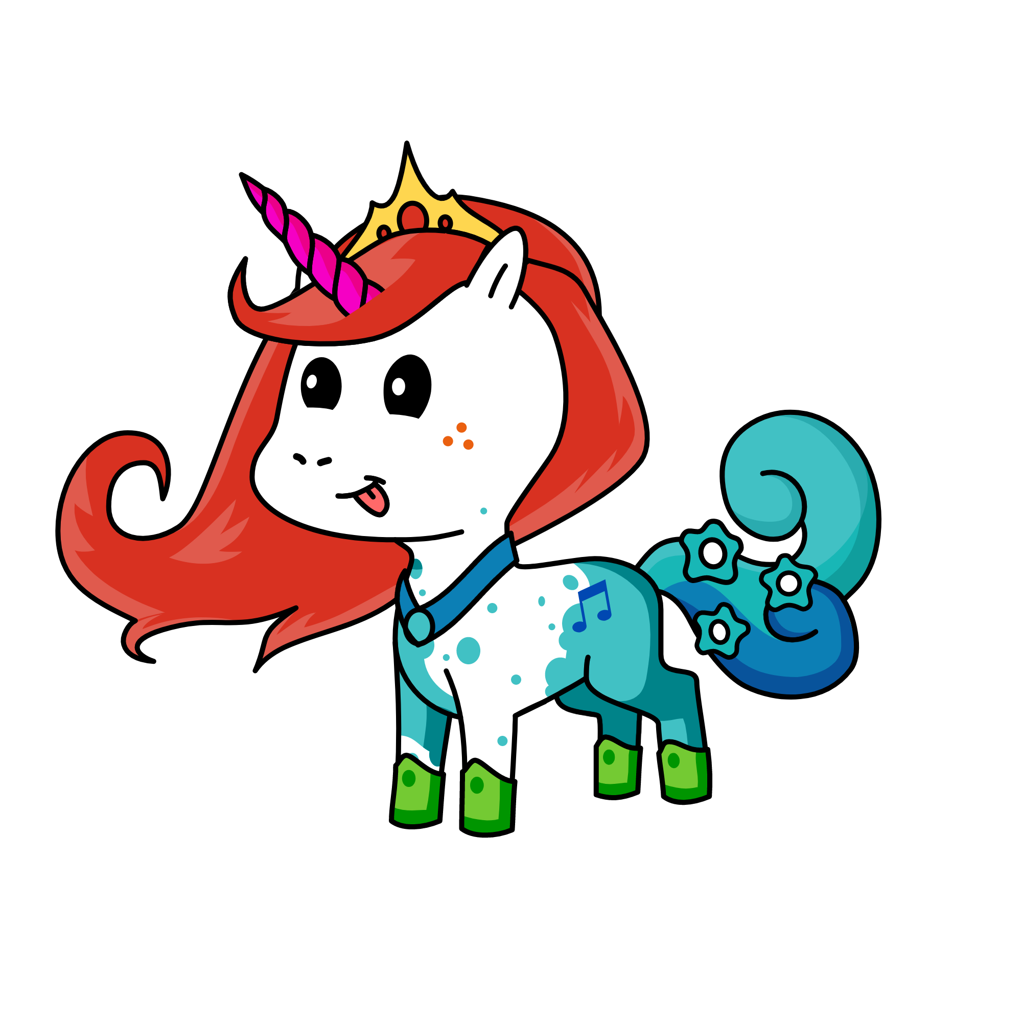 Mia , the unicorn