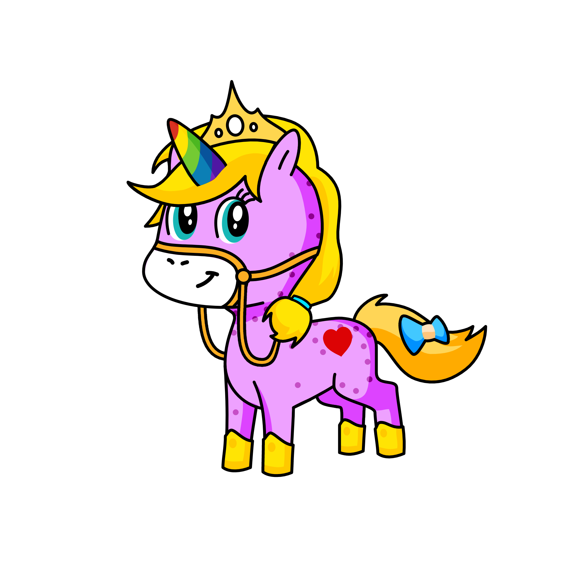 Lovely, the unicorn