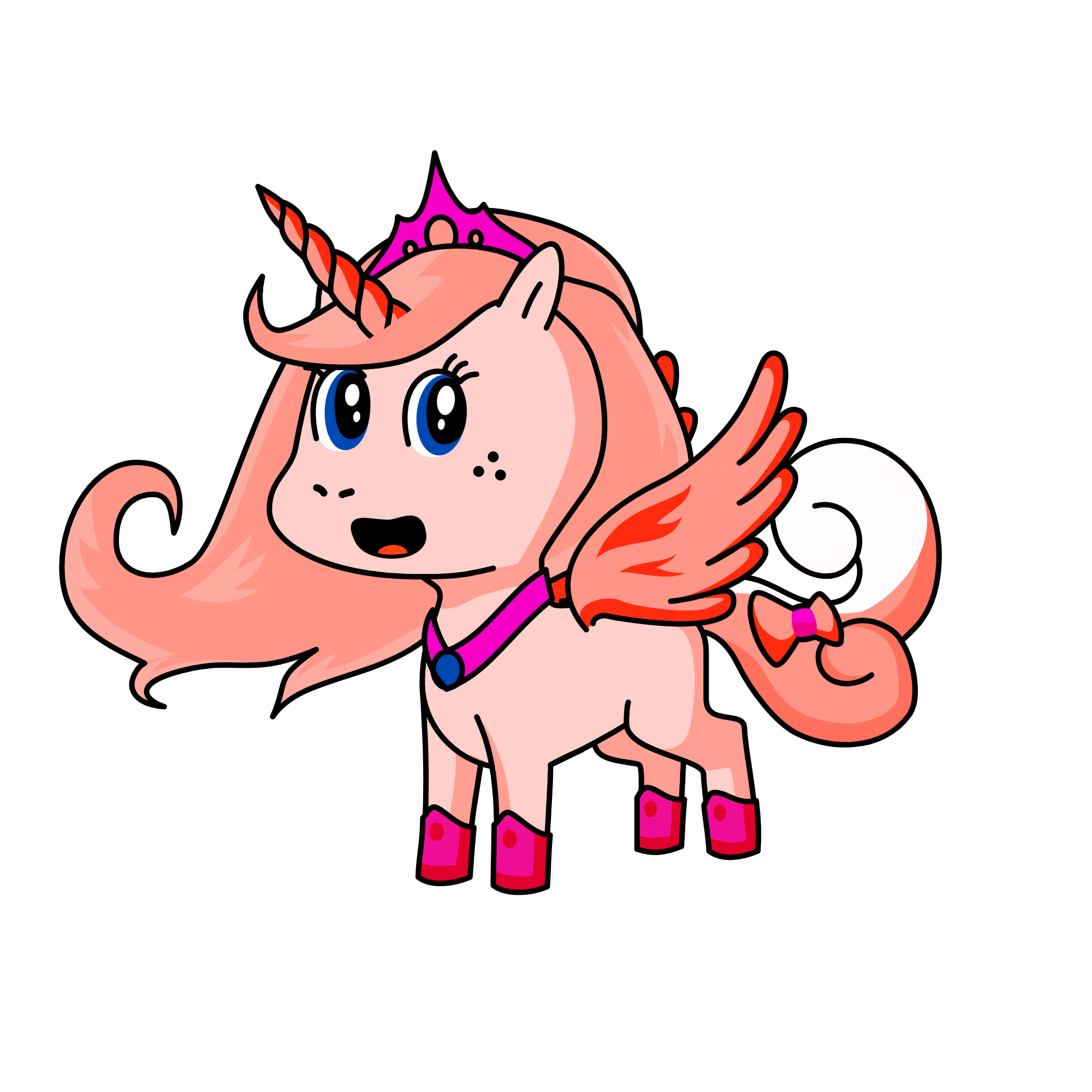 Princess of pink!, the unicorn