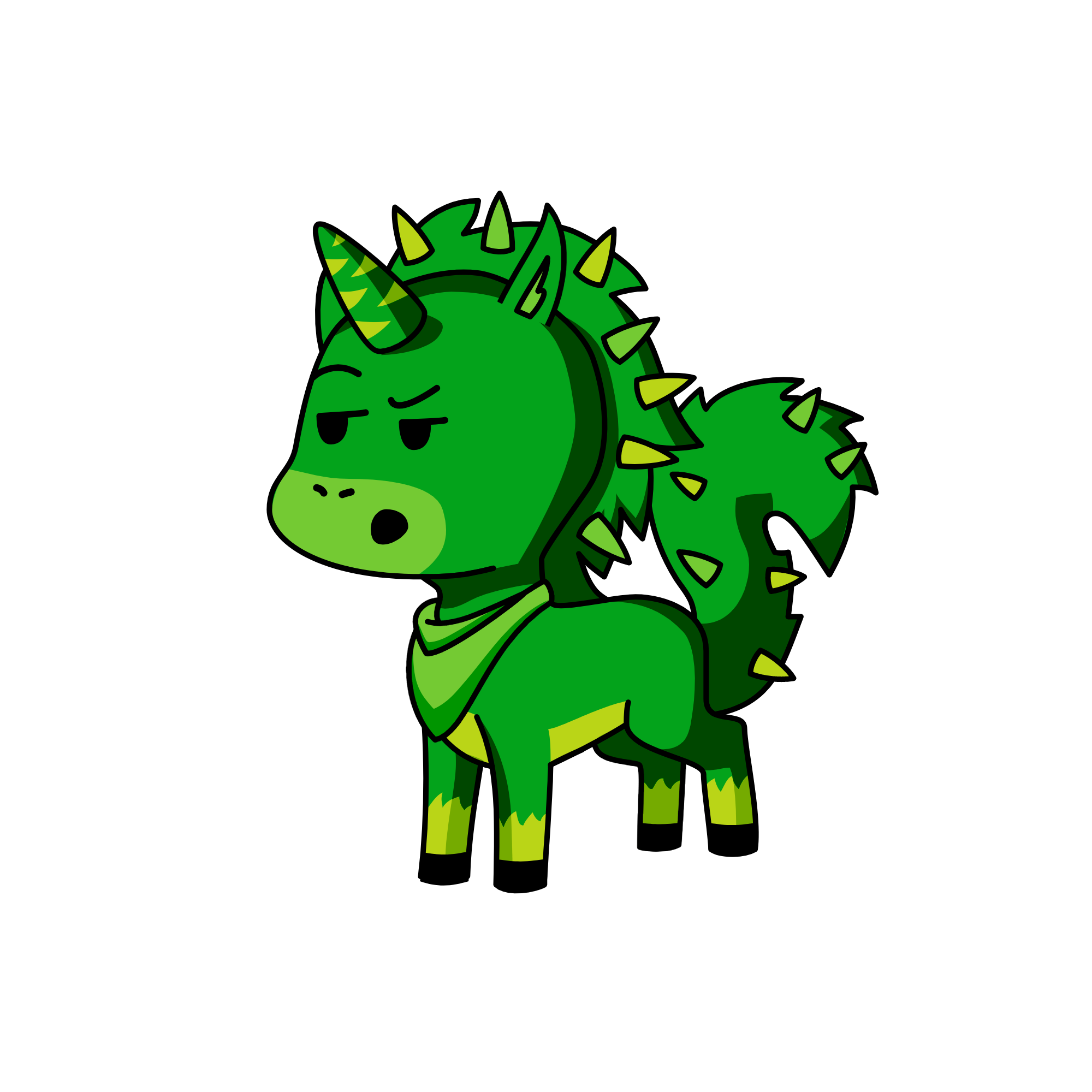 cactus, the unicorn