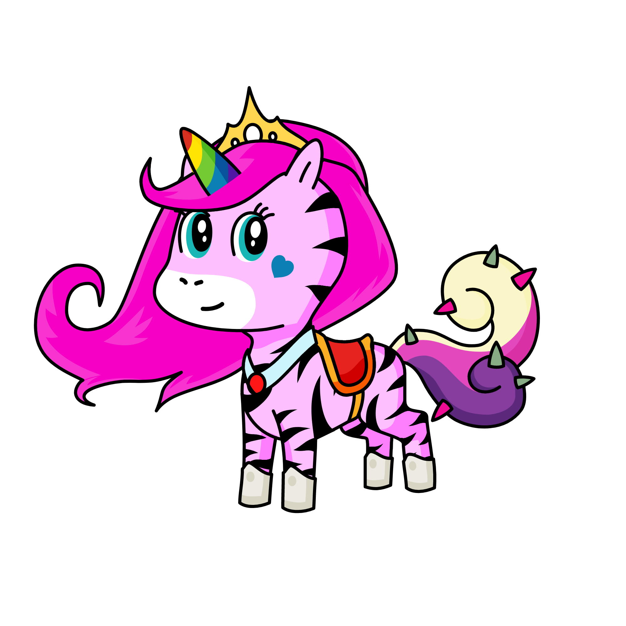 sugar candy, the unicorn