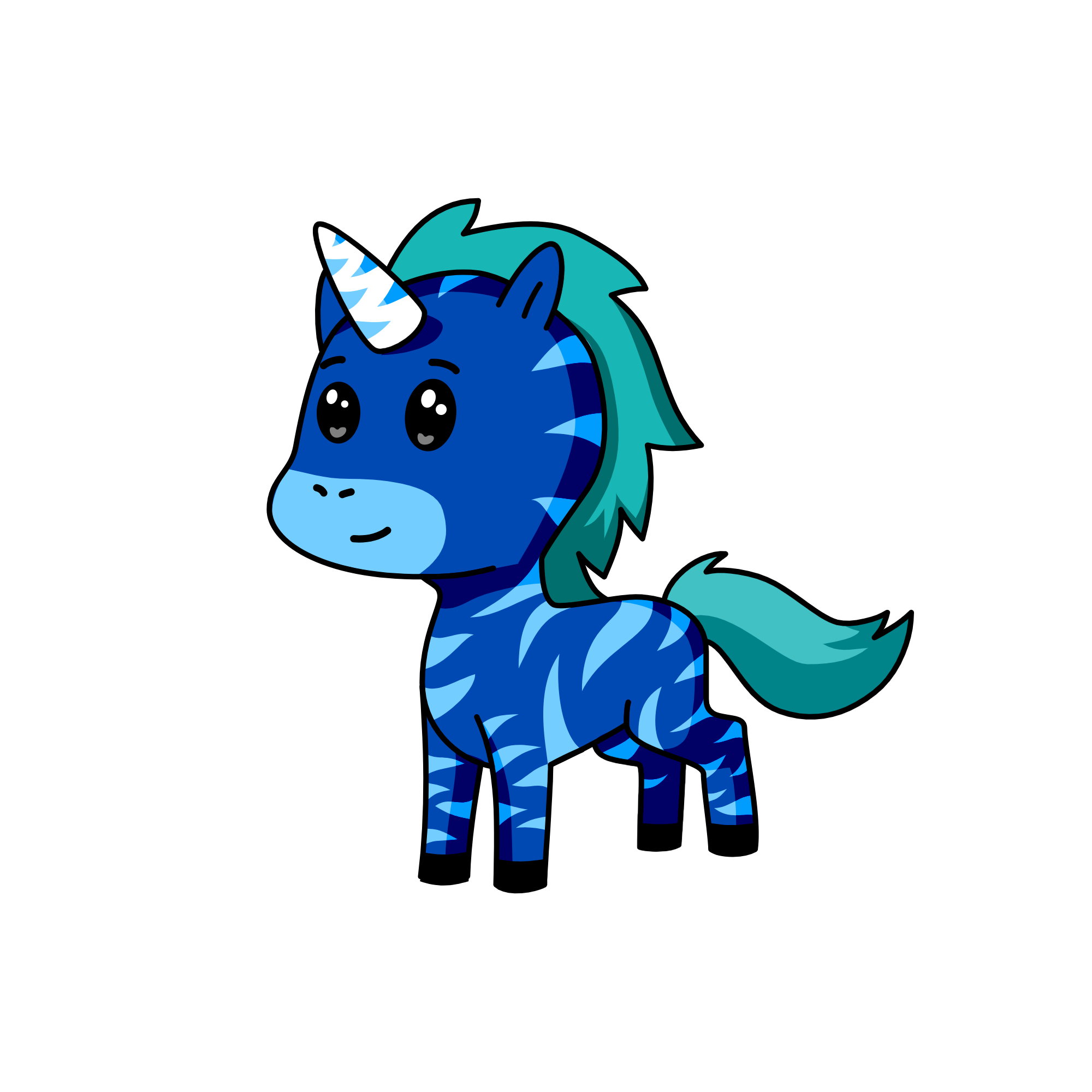 Oceania, the unicorn