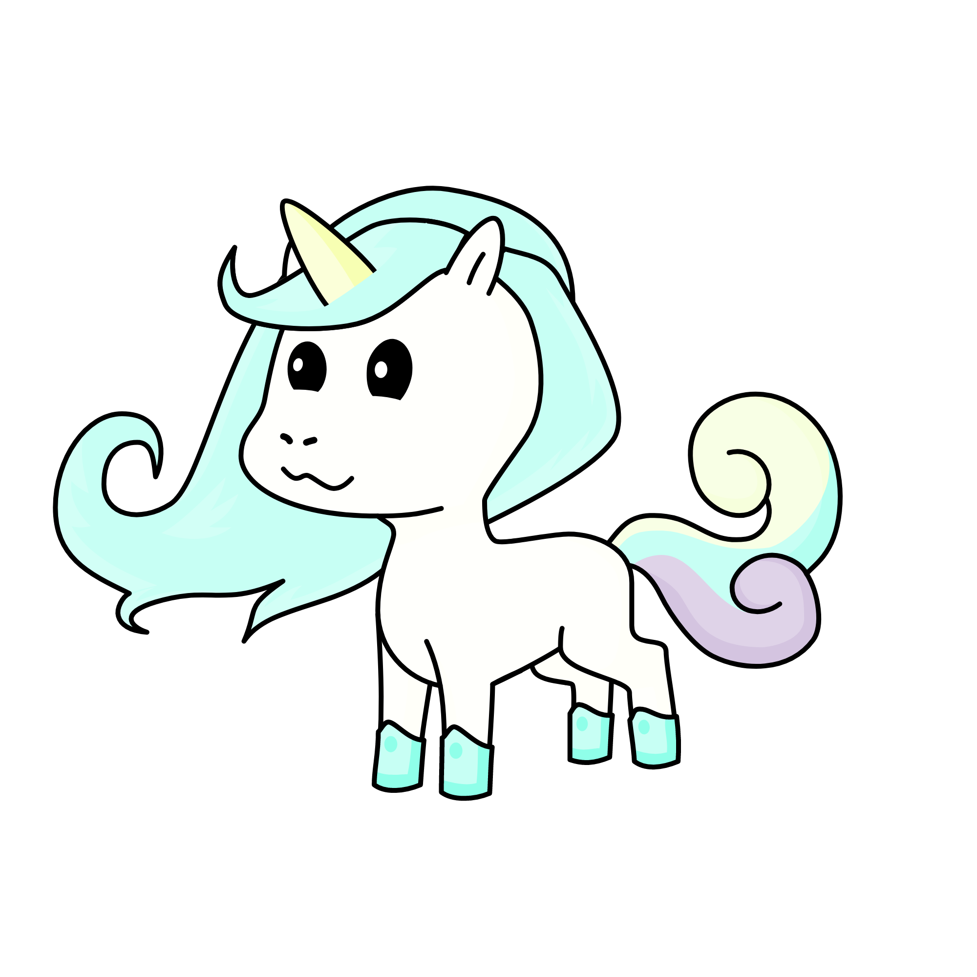 Light, the unicorn