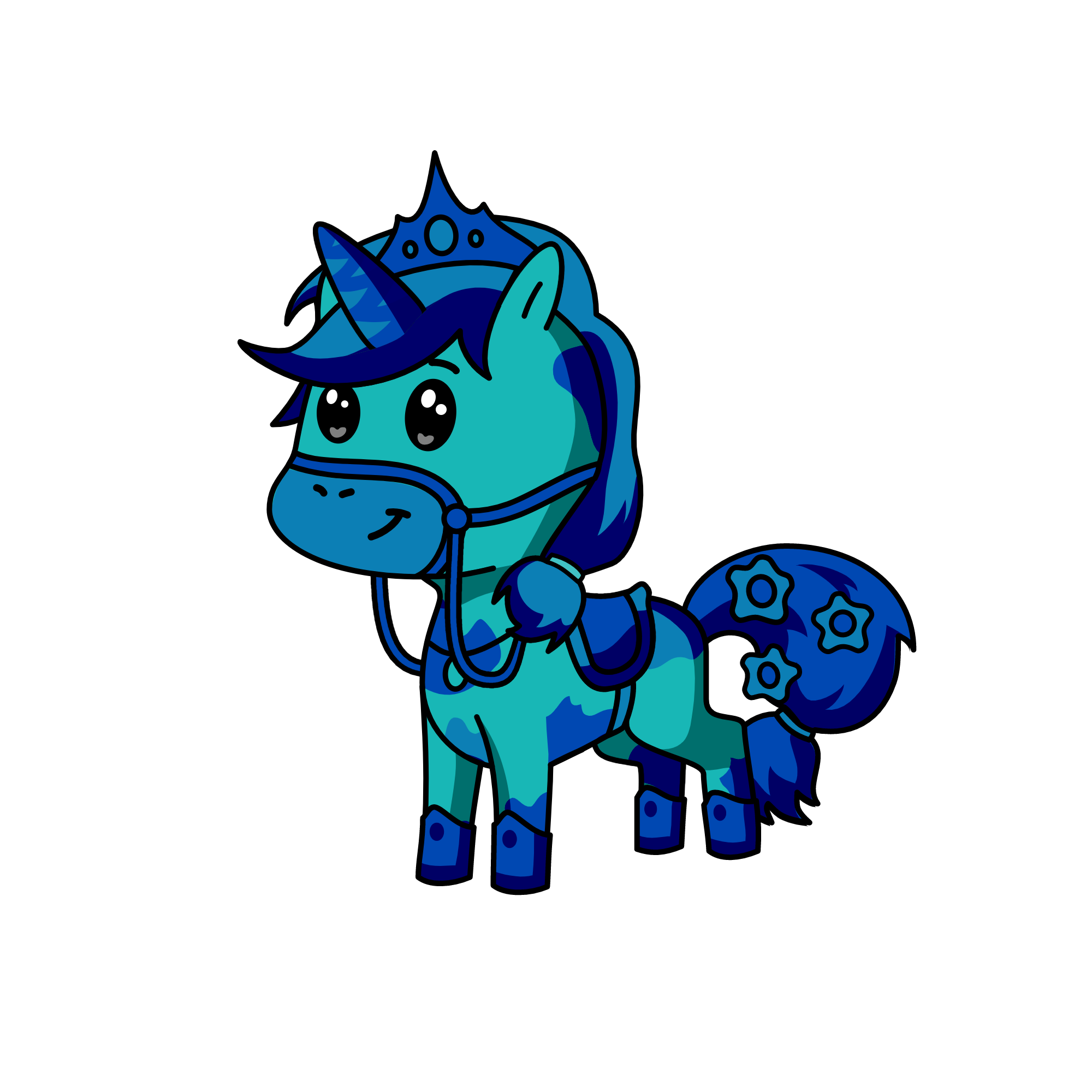 Moon, the unicorn