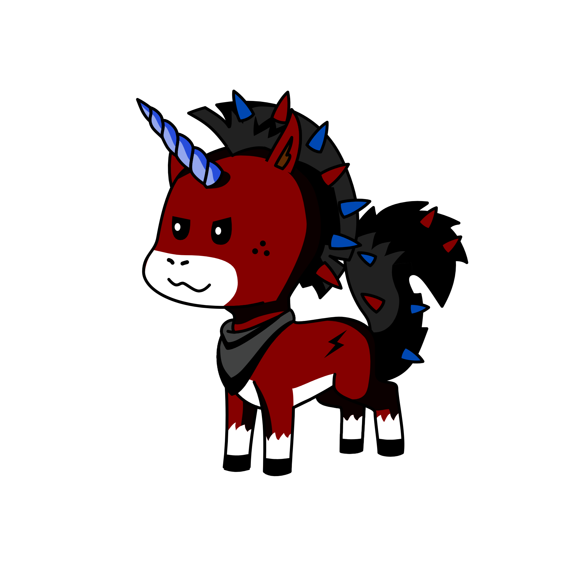 Rowdy, the unicorn