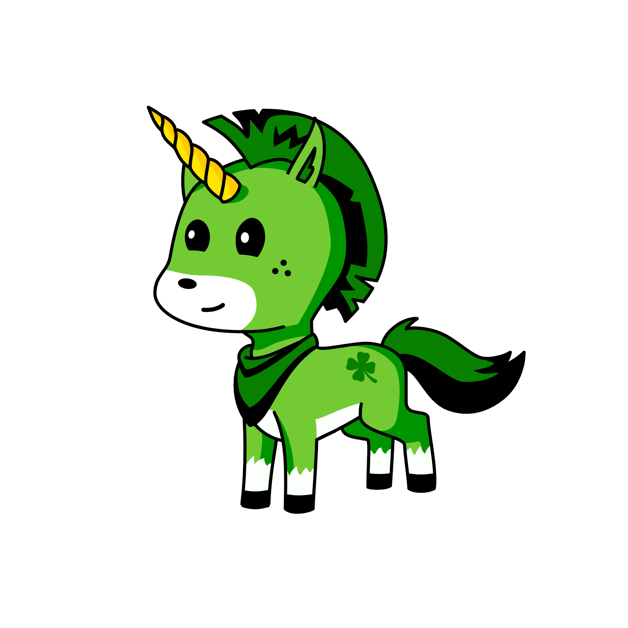clover, the unicorn