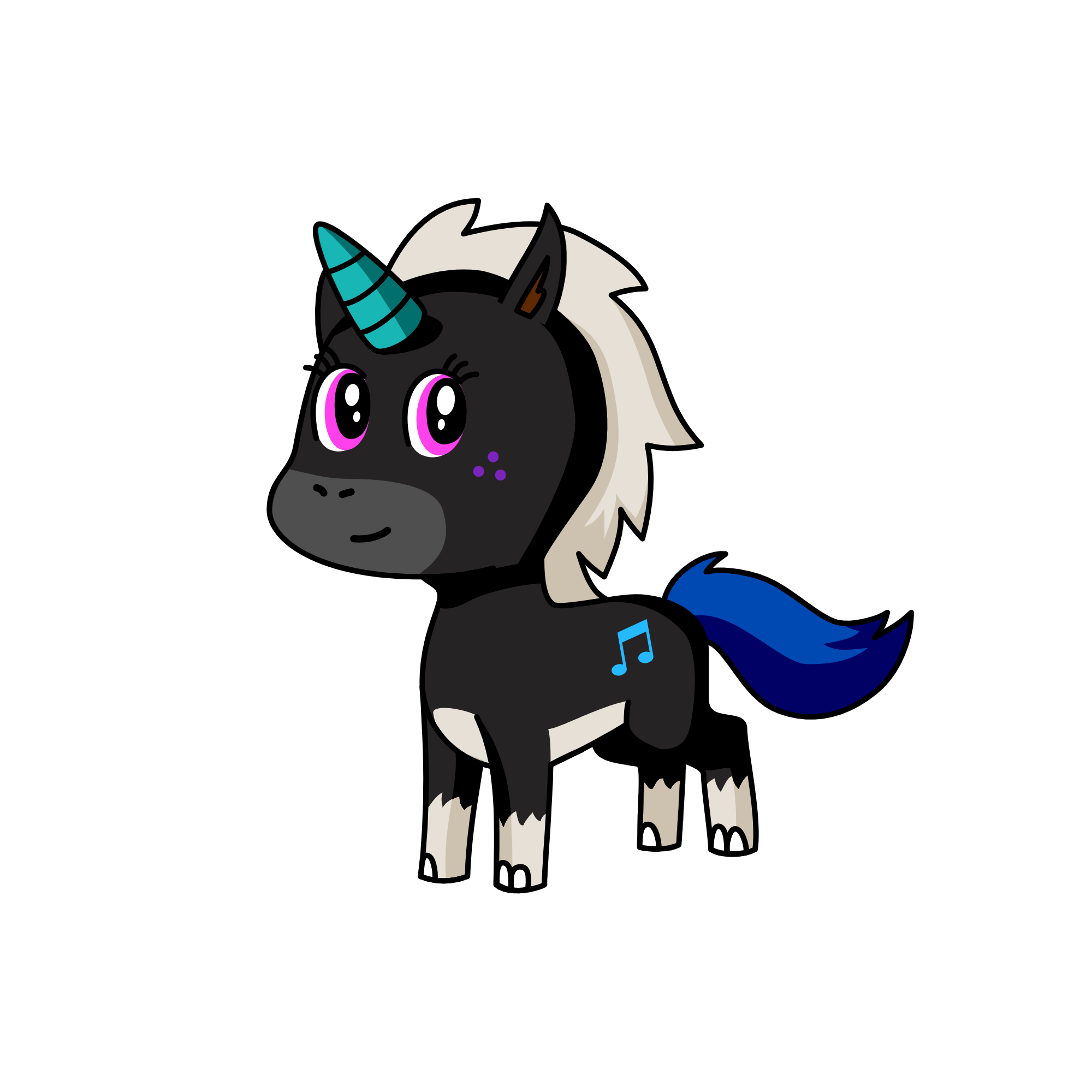 Musiccorn, the unicorn