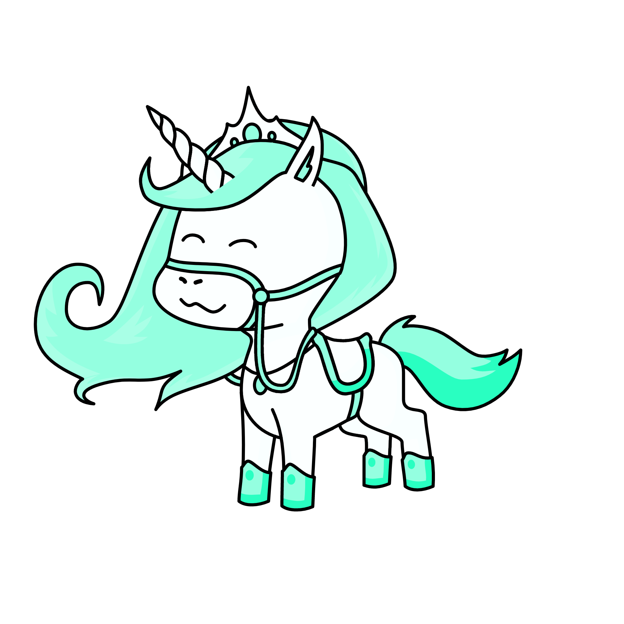 Skylar princess of the Sky, the unicorn