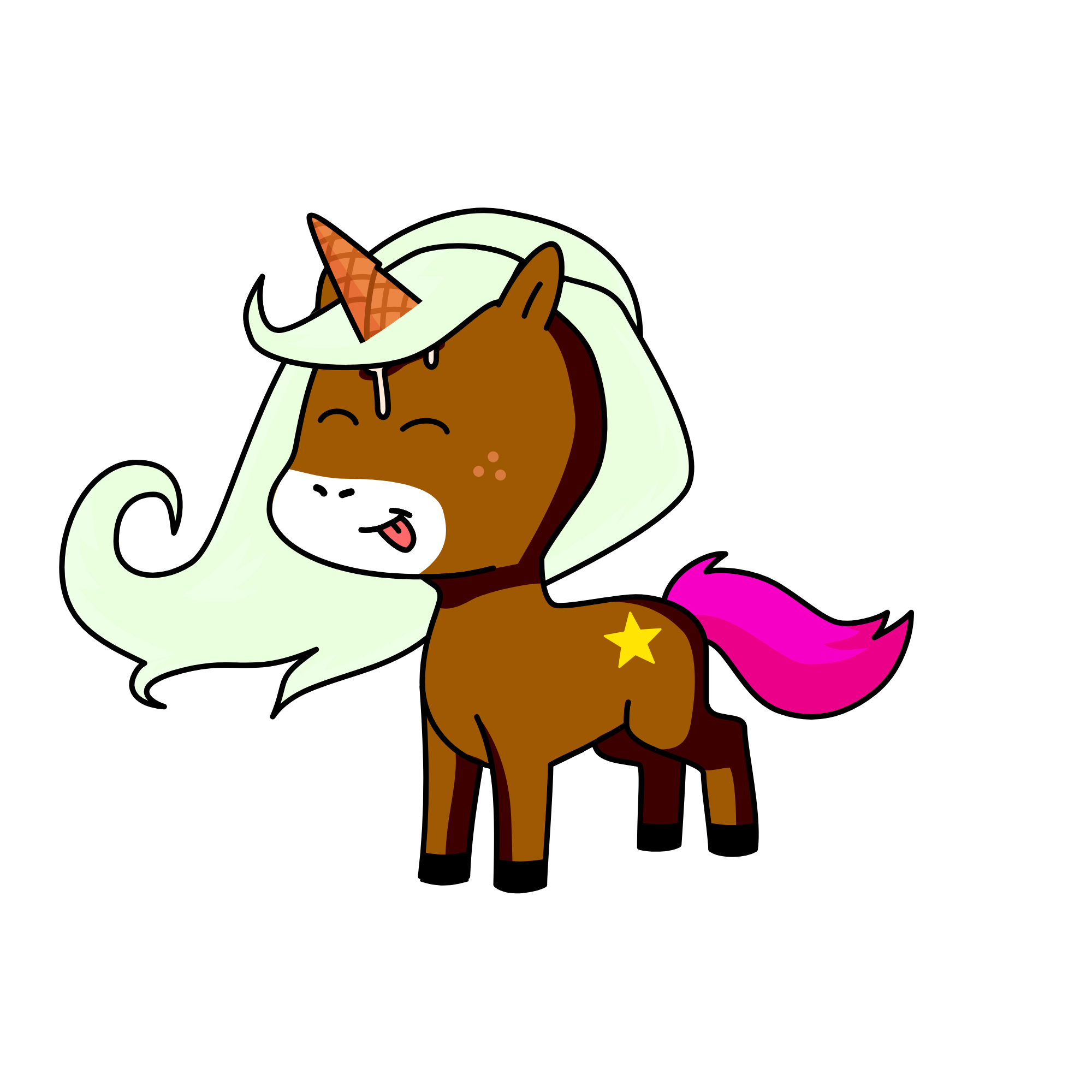 Oreo, the unicorn